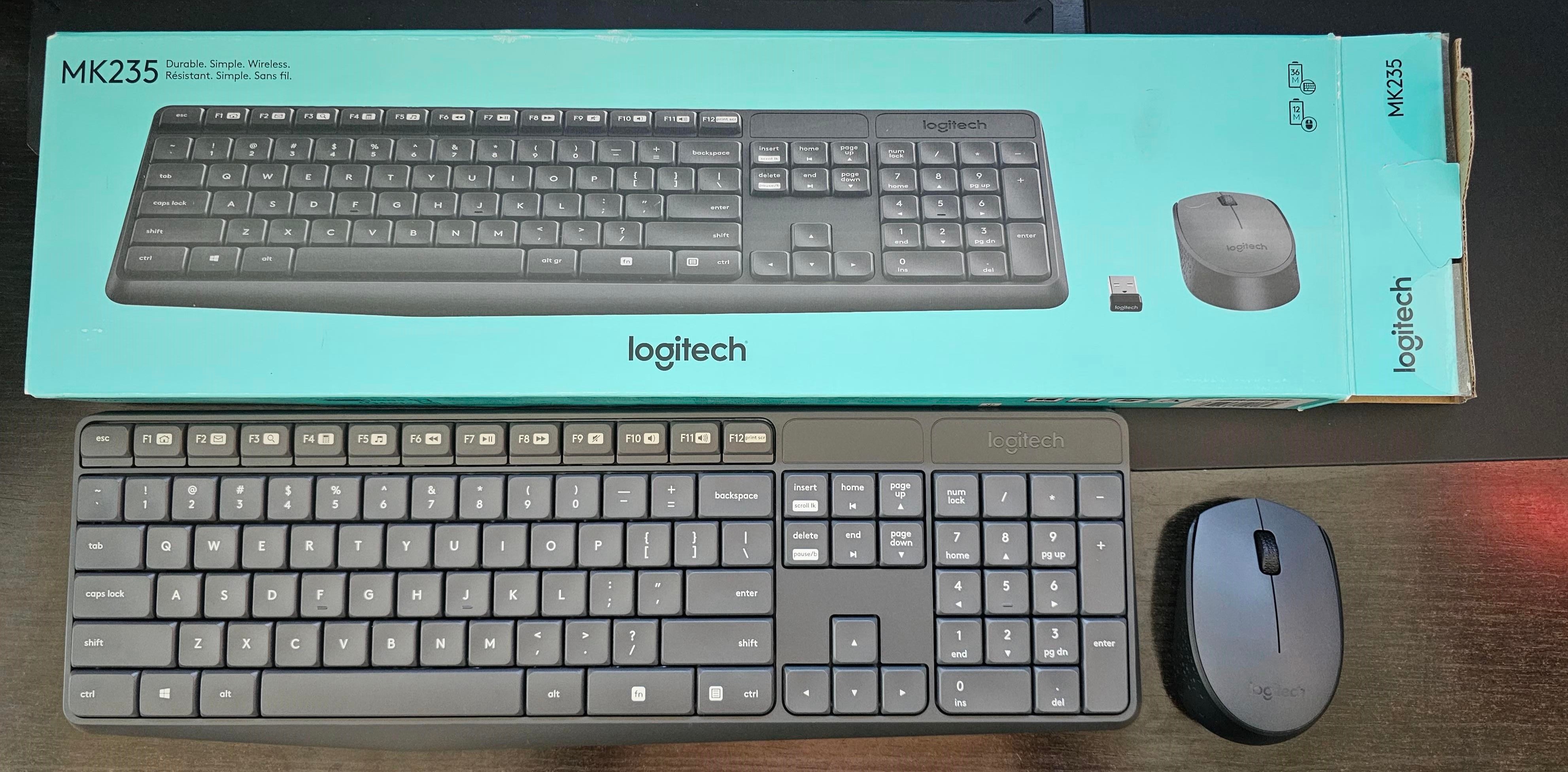Logitech MK235 Wireless Keyboard/Mouse