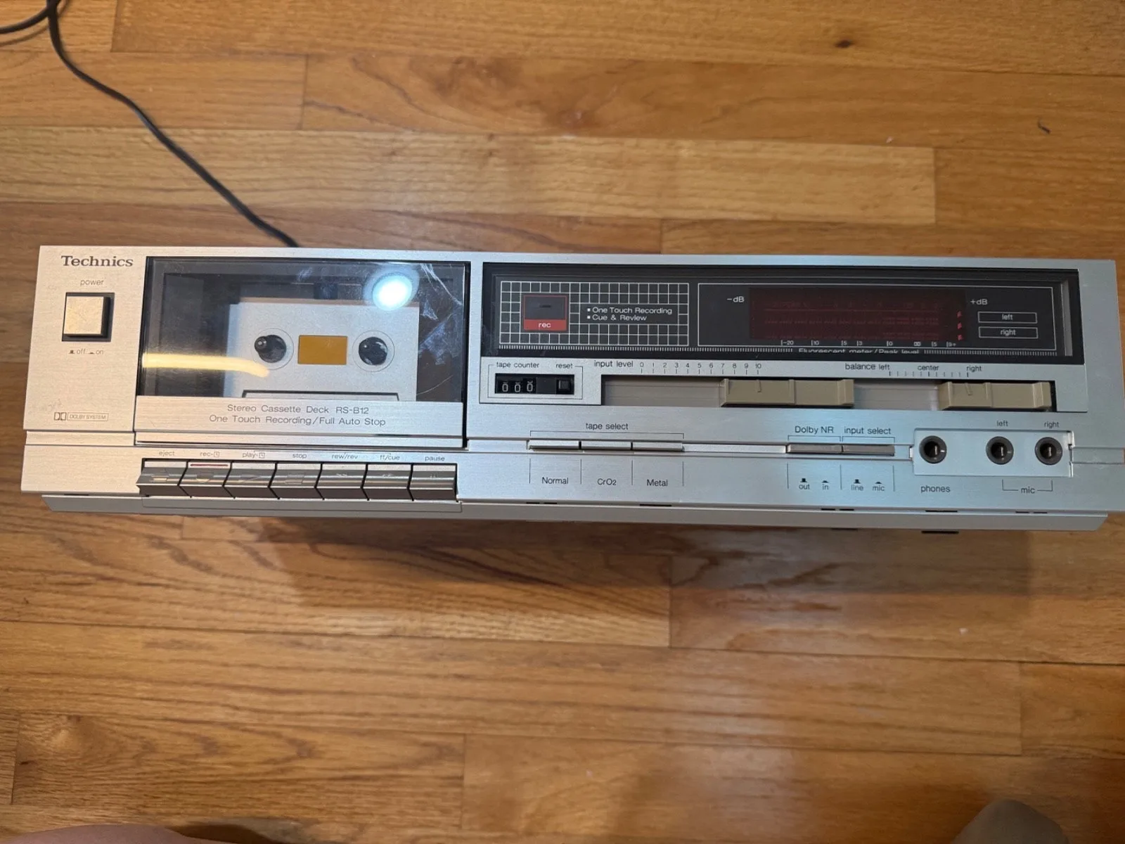 Technics RS-B12 Cassette Deck (Japan) + Sony HF Cassette 10 Pack