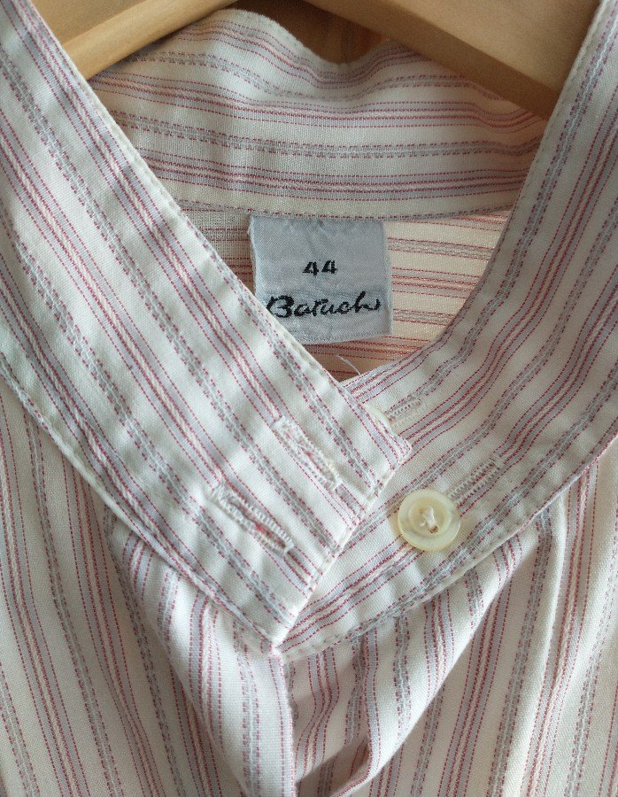 Short Collar Vintage Short-Sleeve Blouse - photo 3