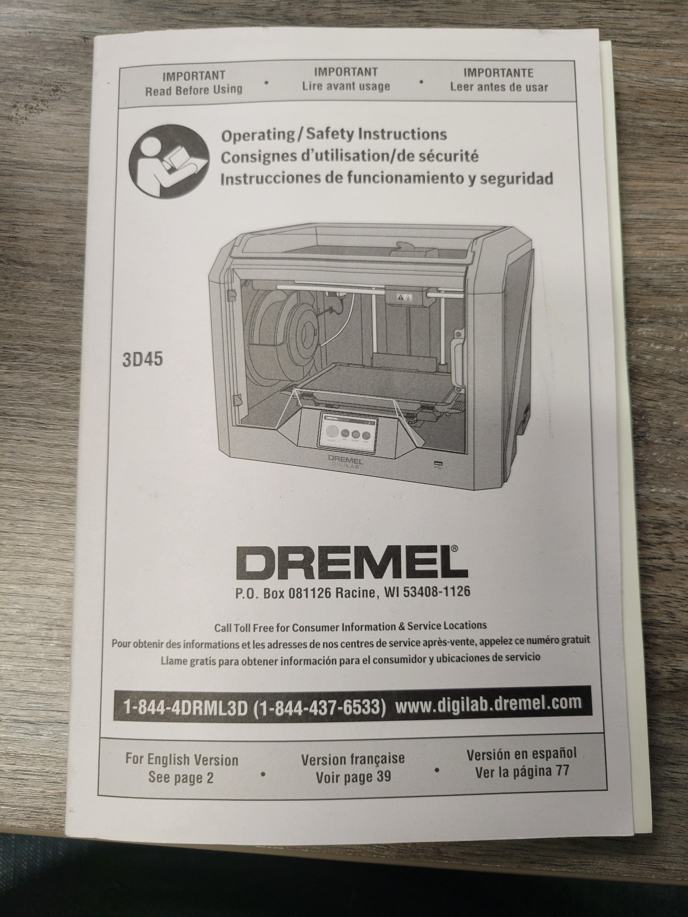 Dremel DigiLab 3D45 3D Printer - photo 2