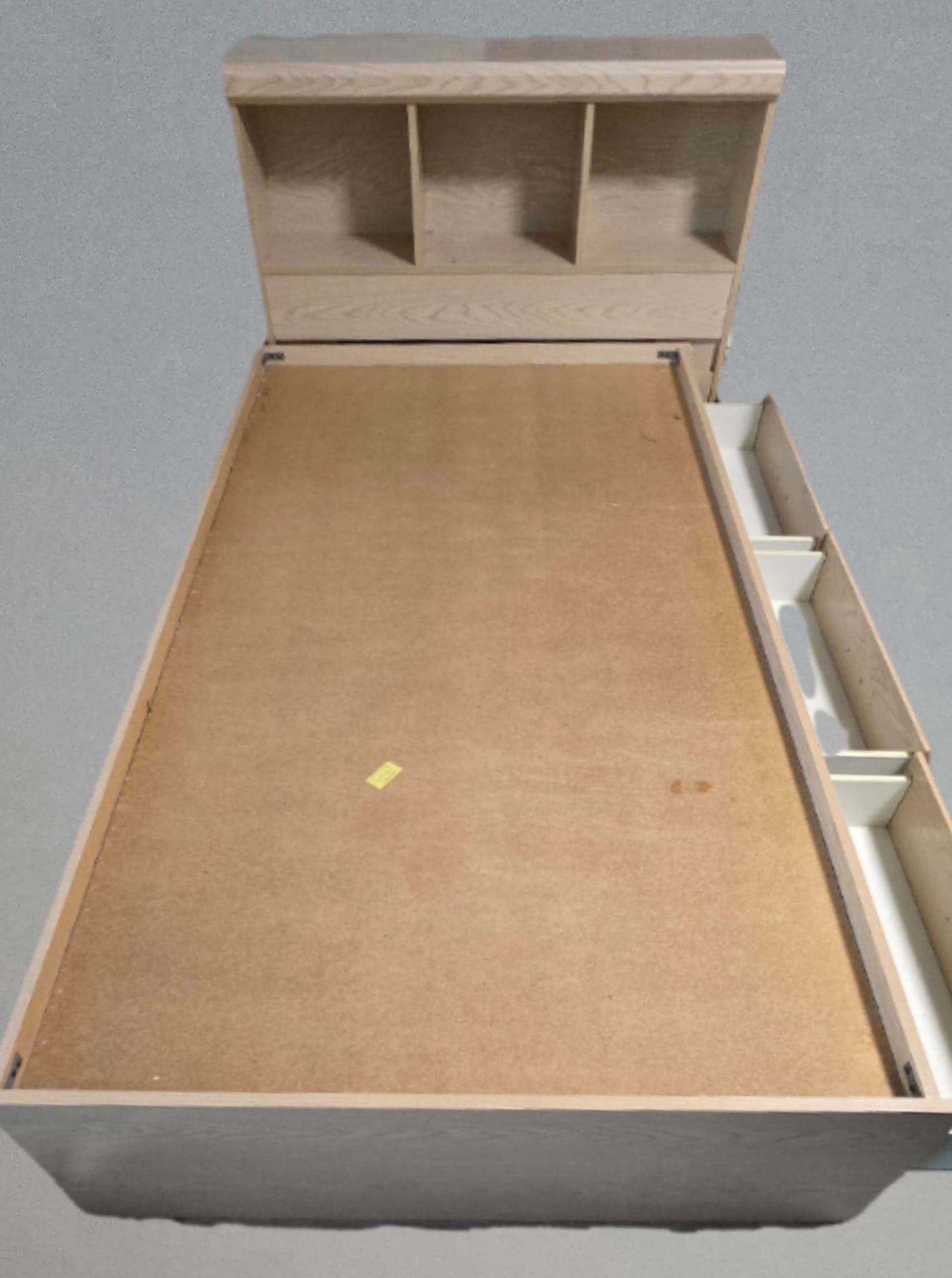 Twin Captain Bed+3 Drawers +headboard/bookcase - photo 5
