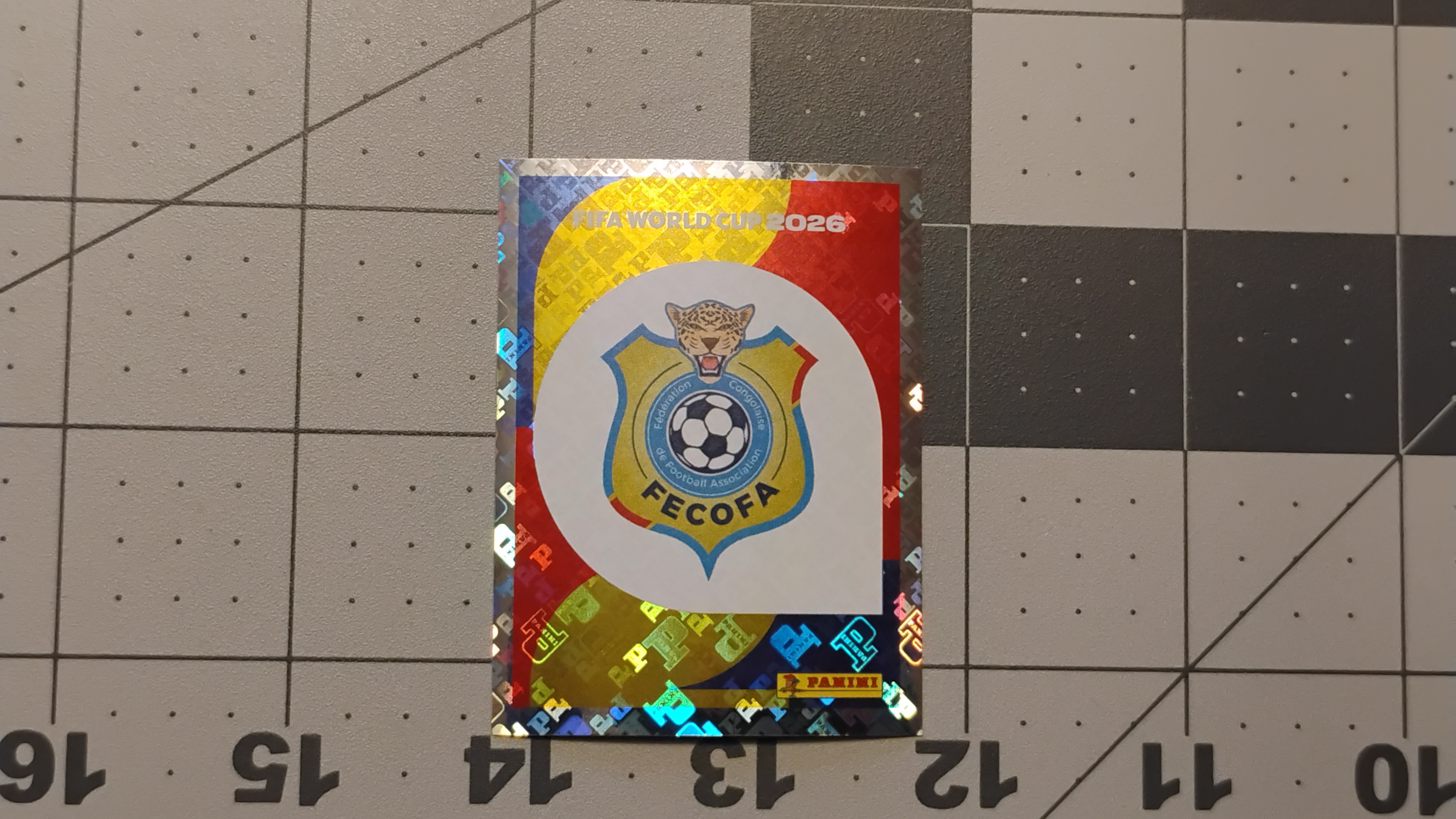 Congo DR COD 1 FIFA World Cup 2026 Panini Sticker