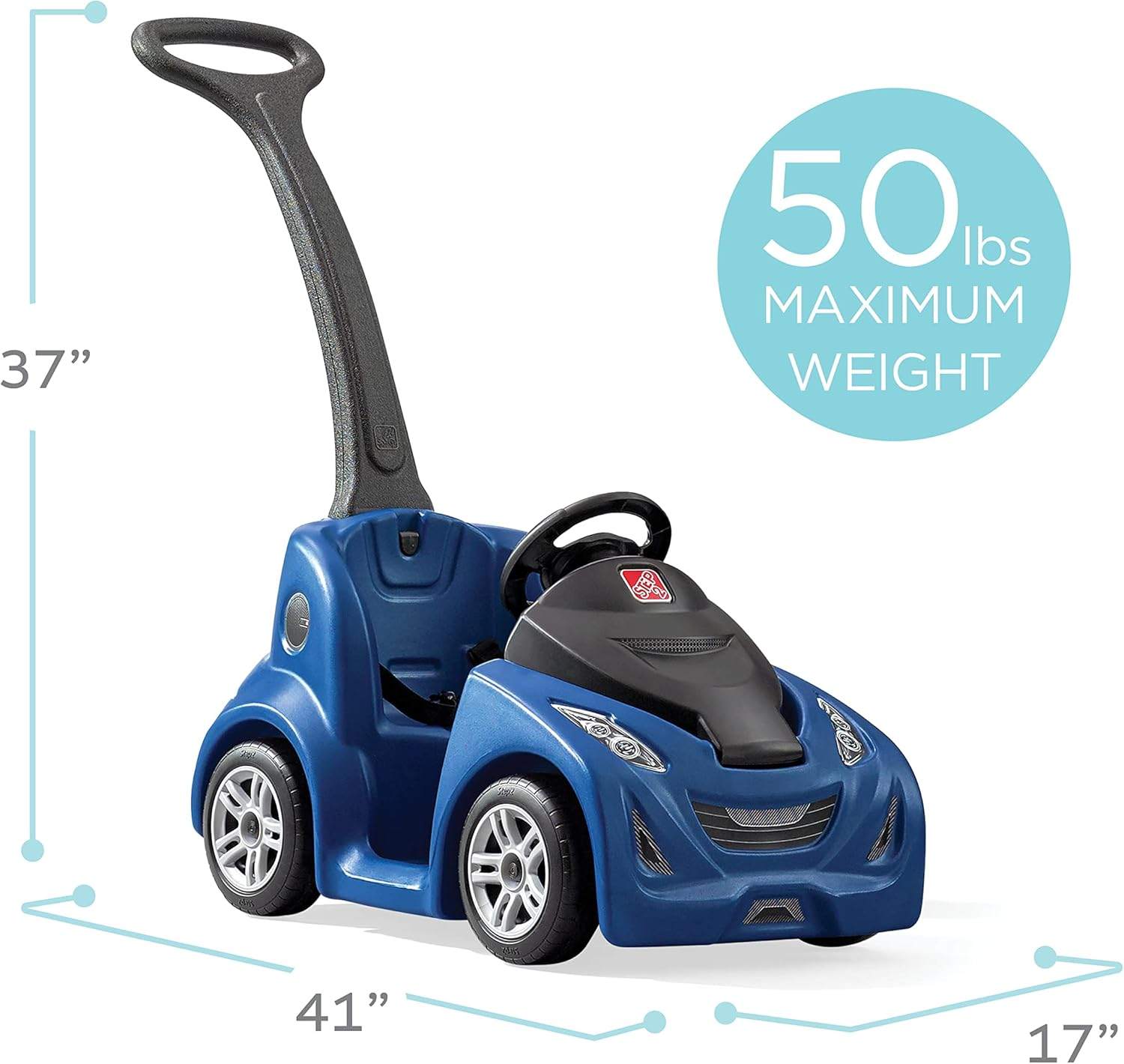 Step2 Push Around Buggy Blue - Excellent Condition - photo 3