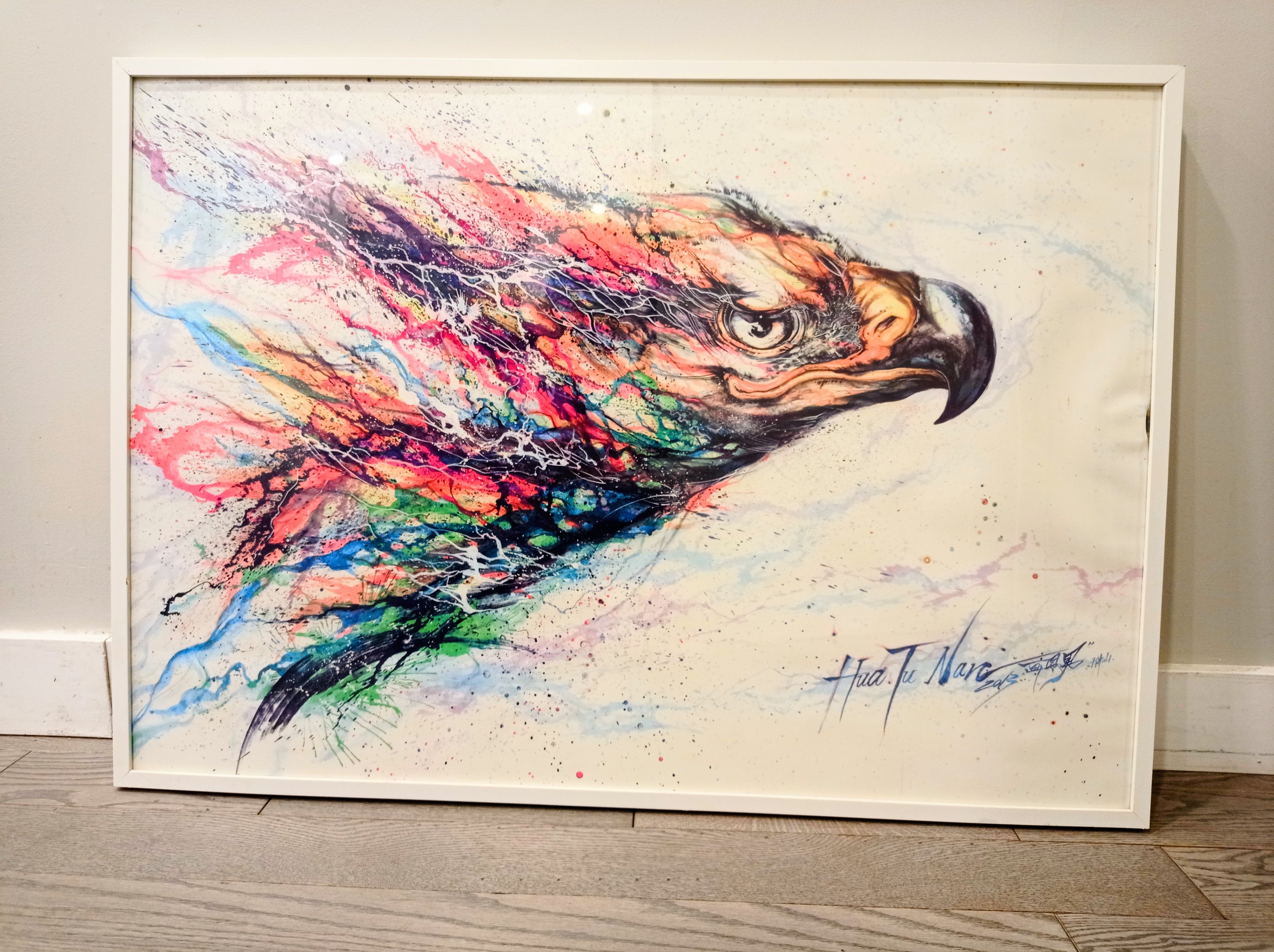 IKEA “The Eagle Is Free, Colorful And Brave” Art by Hua Tunan - photo 3