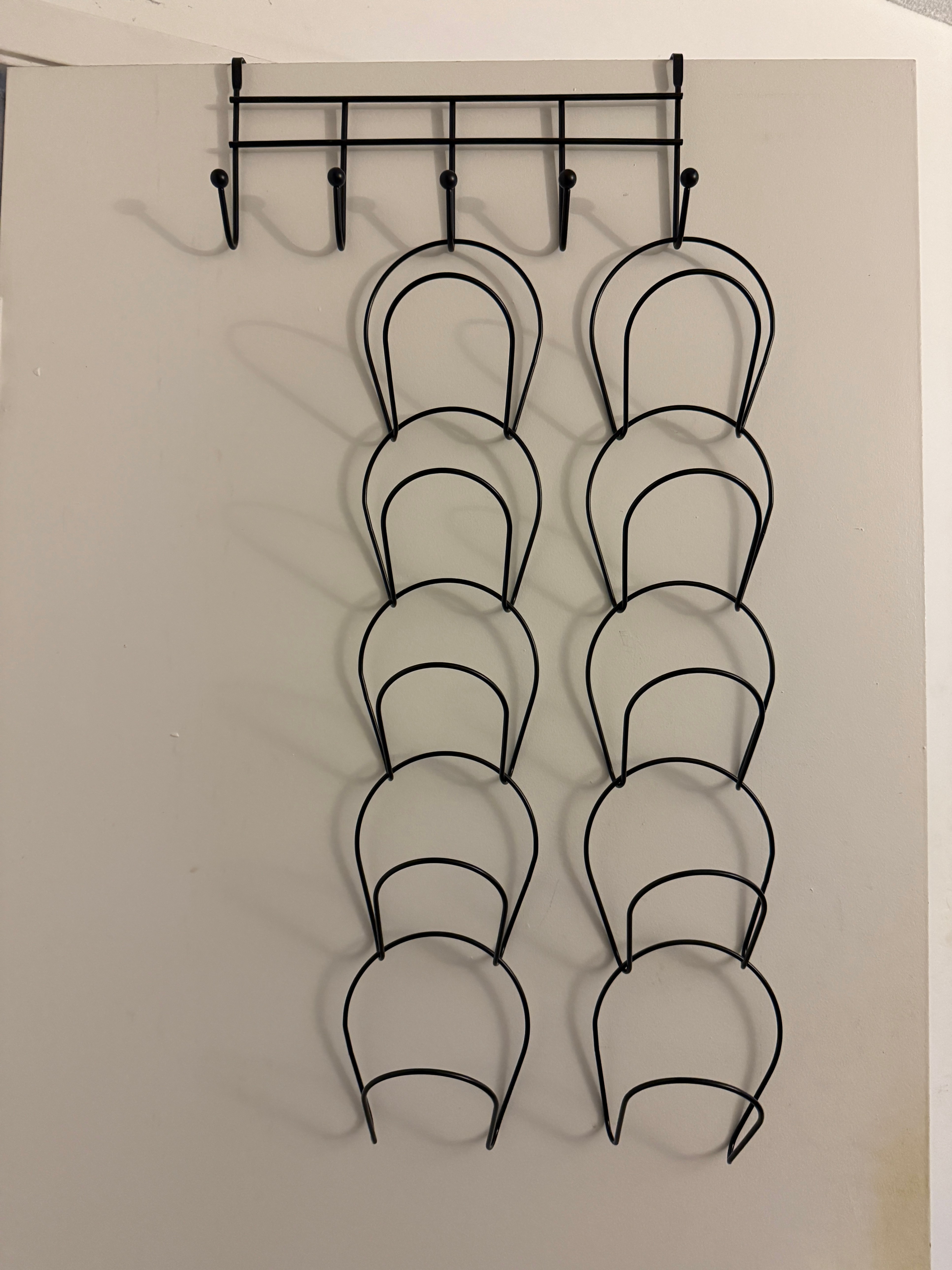 10 Pack Hat Rack Hanger Holder Over The Door Cap Organizer - photo 2