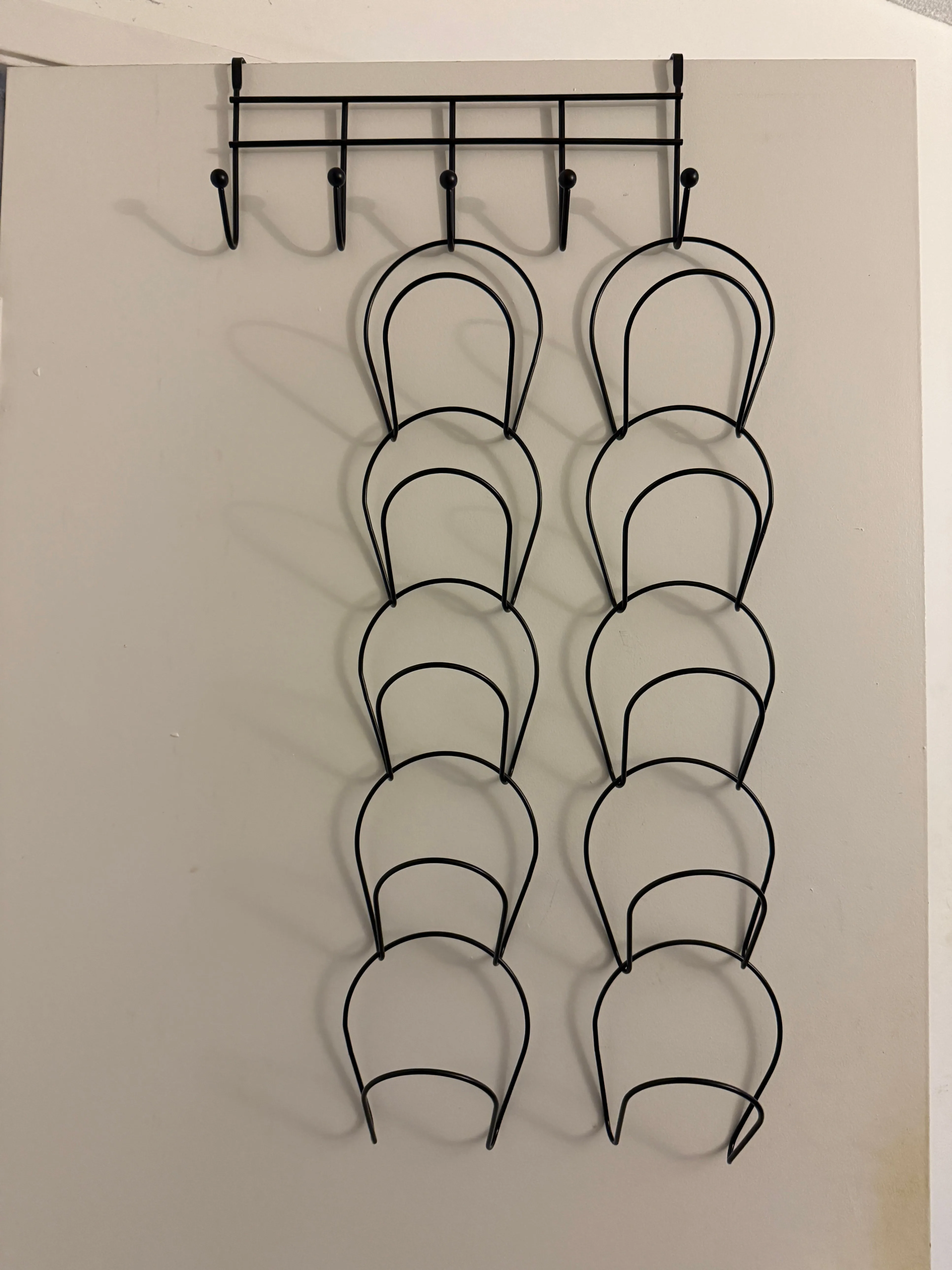 10 Pack Hat Rack Hanger Holder Over The Door Cap Organizer - photo 2