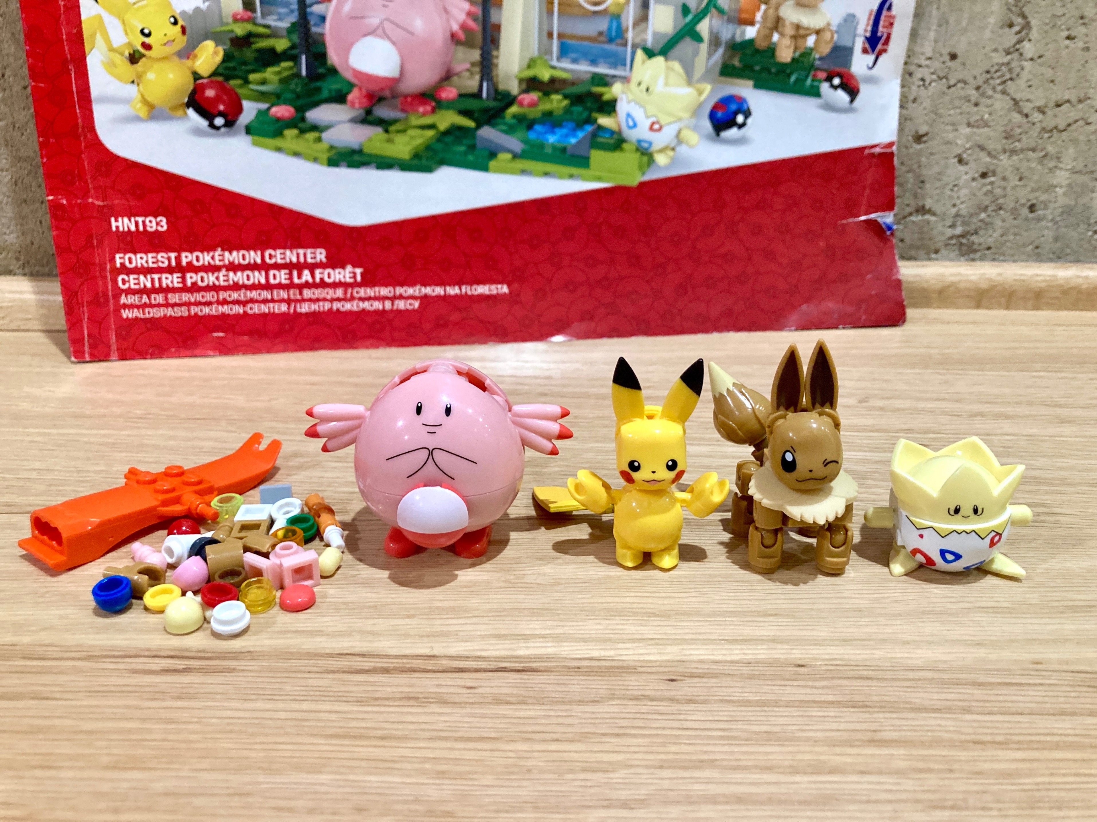 MEGA Forest Pokemon Center HNT93 Building Block Mattel Like Lego - photo 2