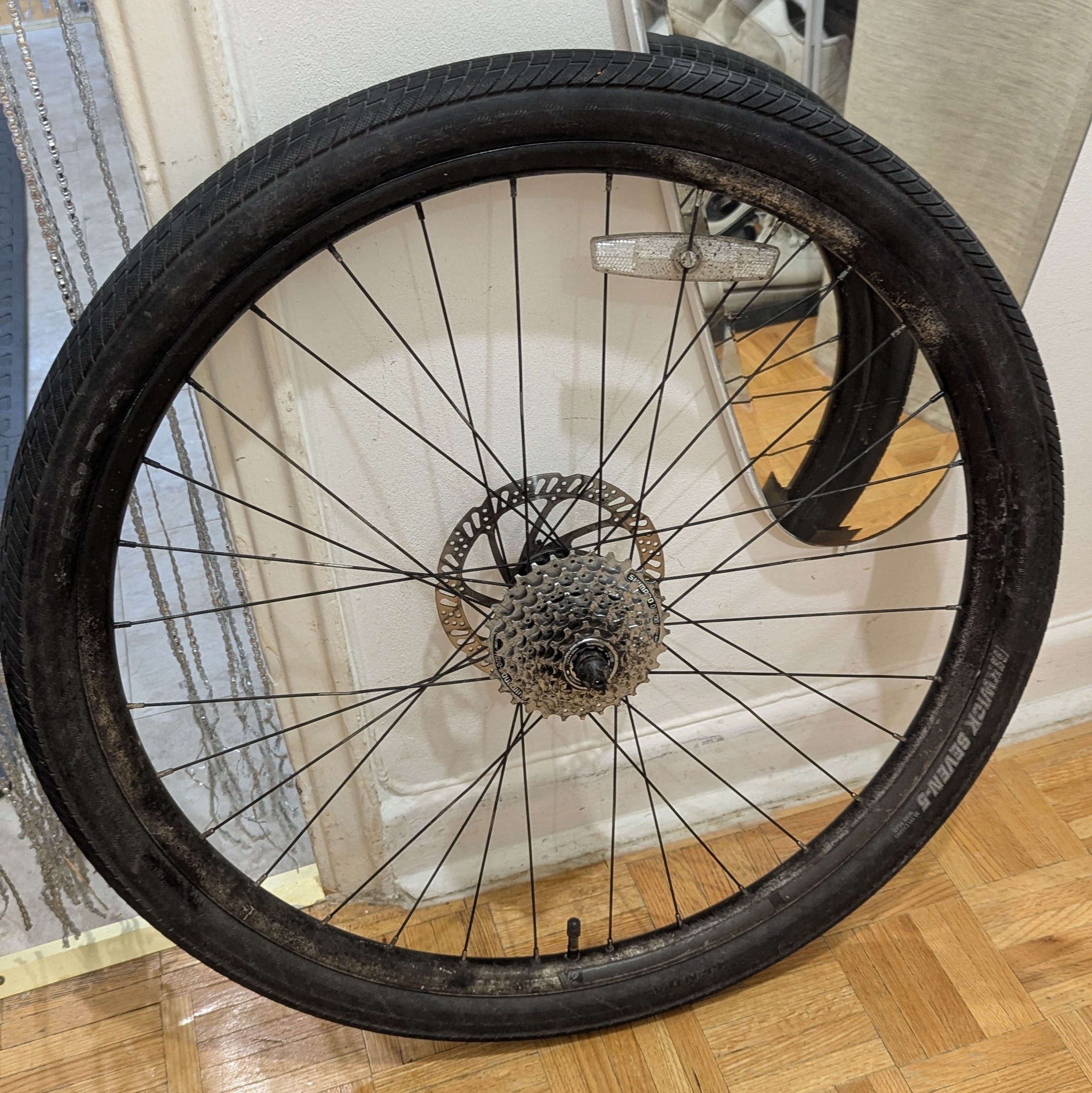27.5x1.75 (45-584) REAR Wheel Used Bike Bicycle with brake disc
