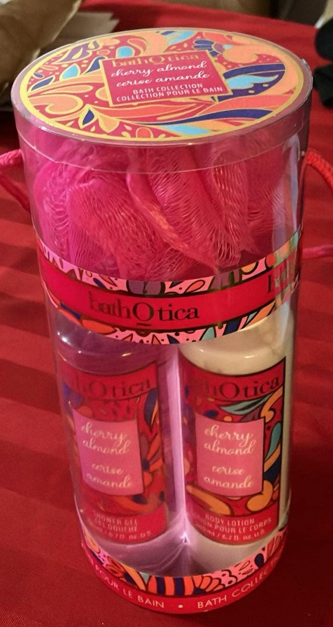 Bath Otica Cherry Almond Bath Set (New)