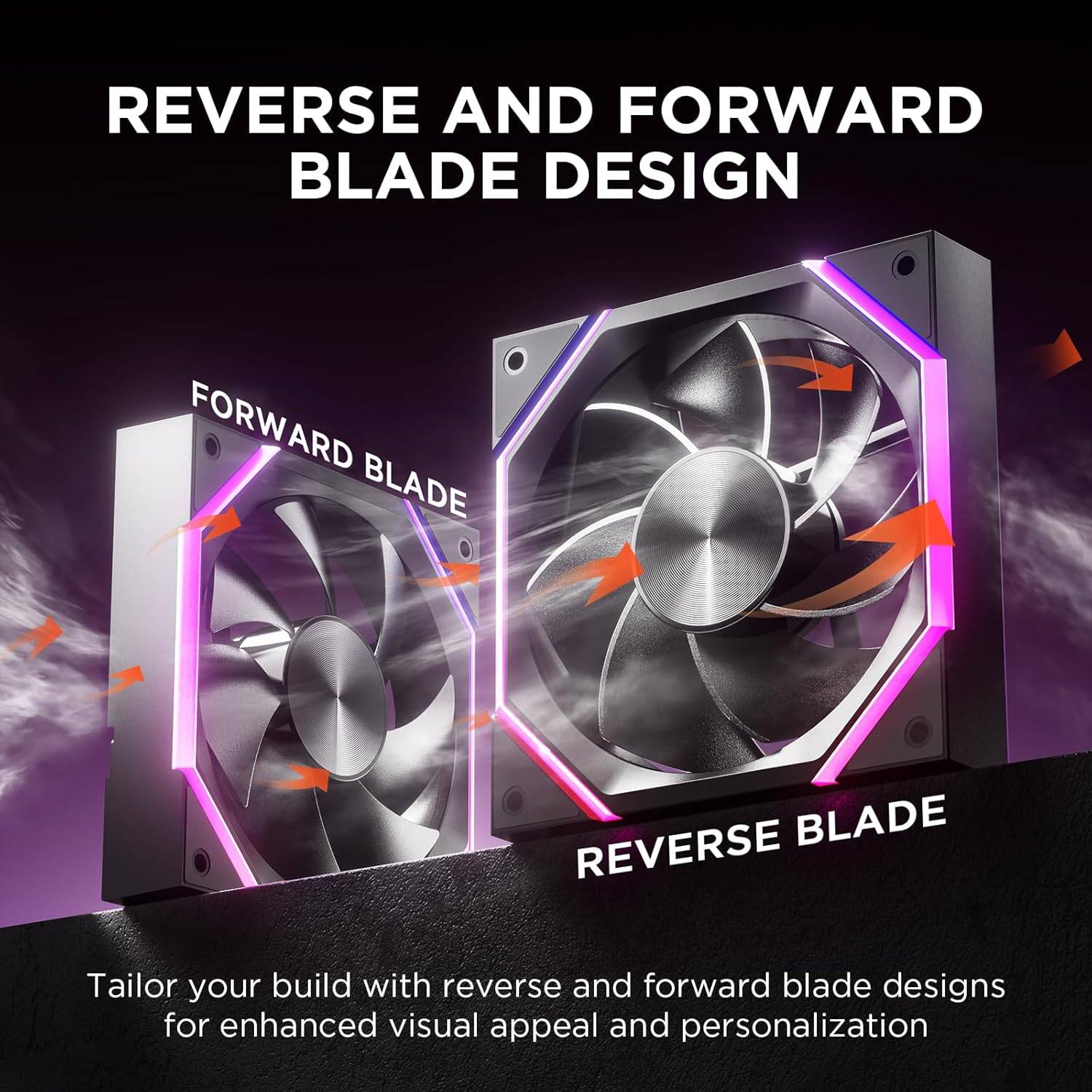 120mm Case Fan with Efficient Cooling 3 pack - photo 2