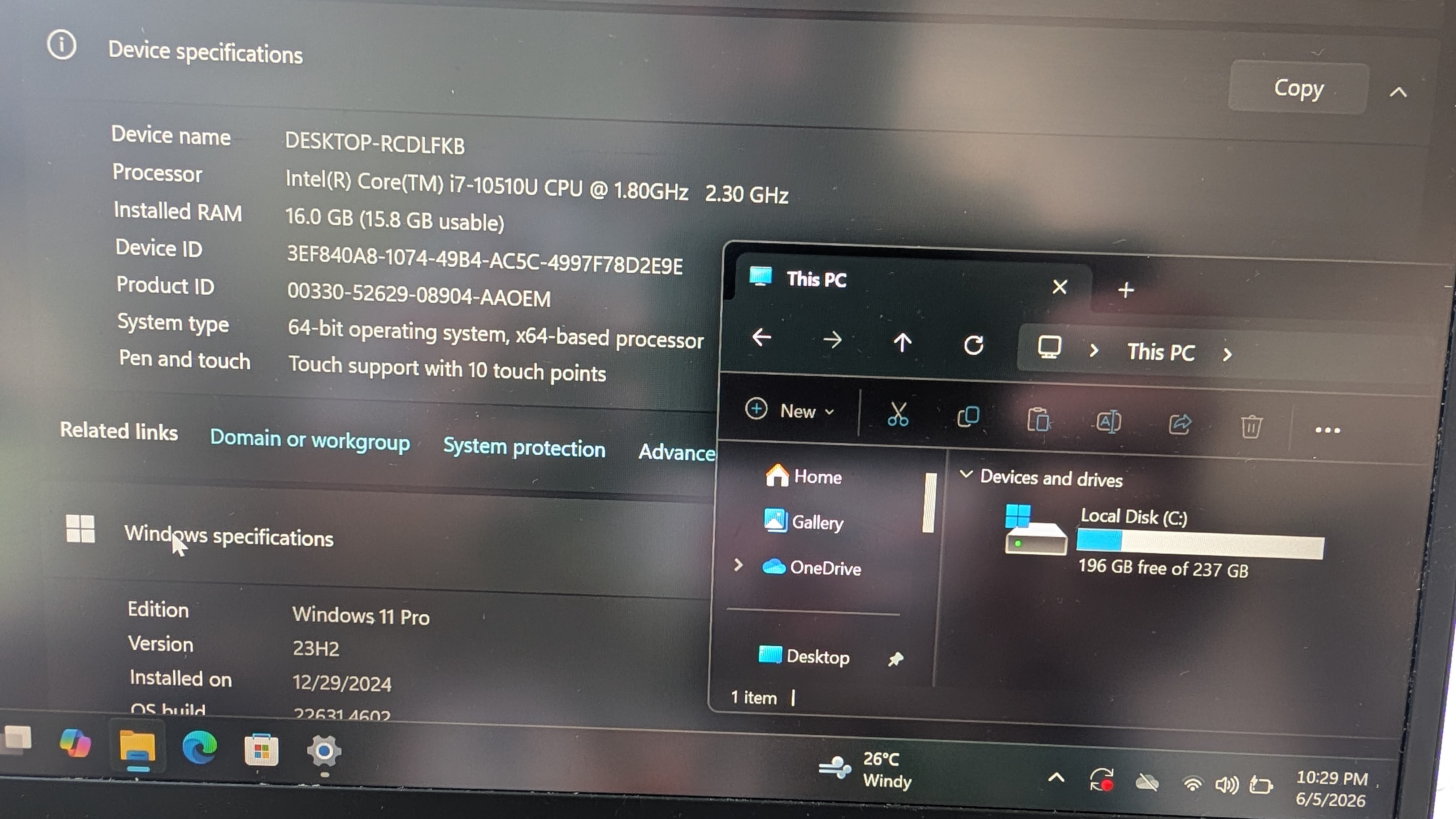 Lenovo X1 Carbon Laptop (ThinkPad) - Type 20KH
