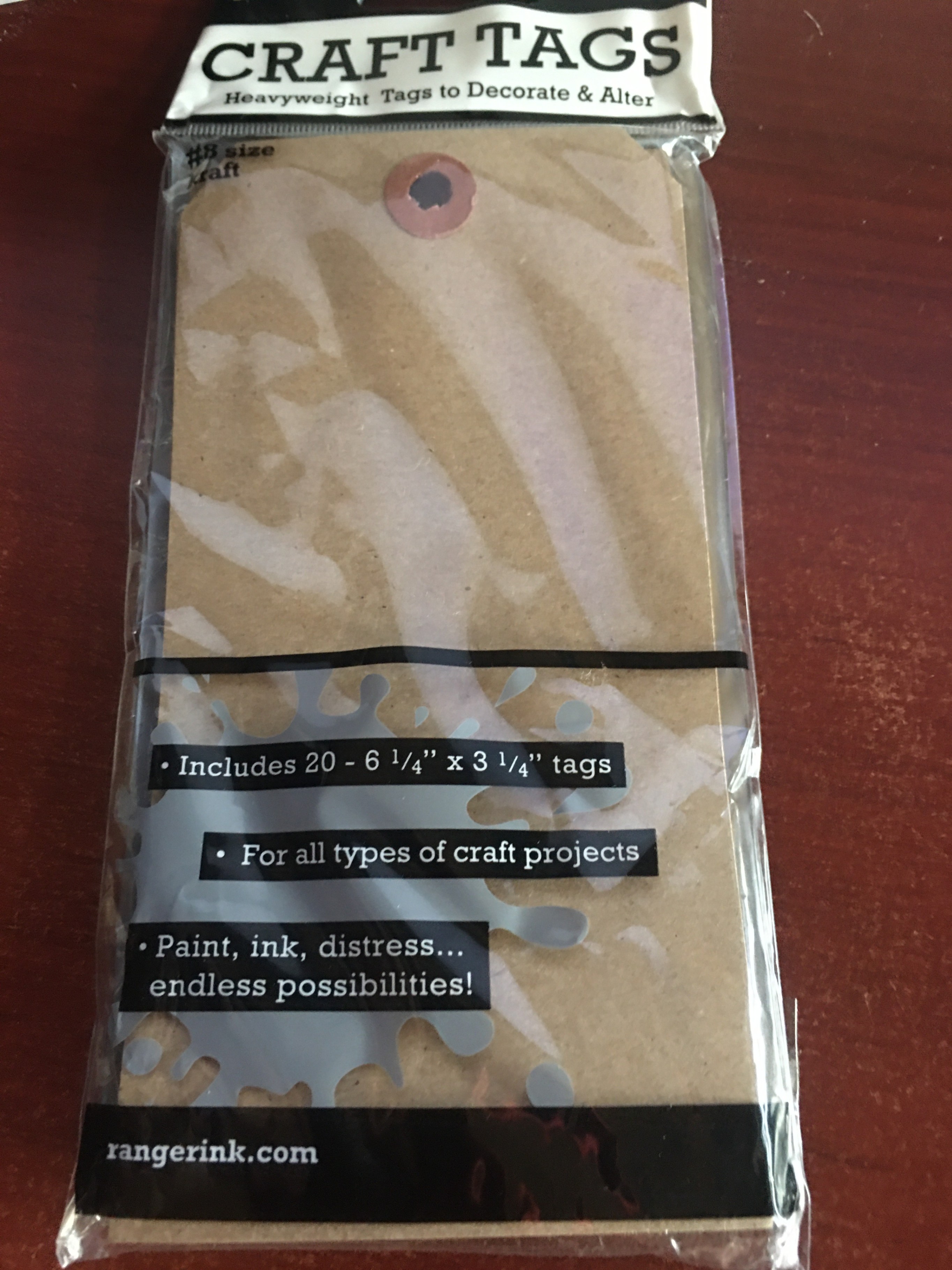 Ranger Craft Tags - Heavyweight Tags to Decorate & Alter