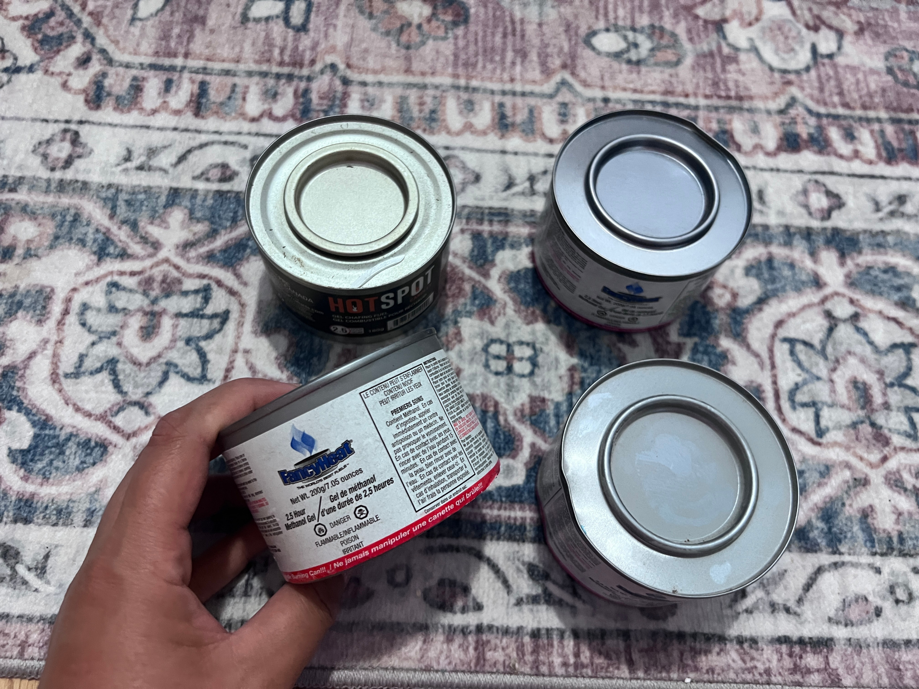 Hot Spot Gel Fuel Candles