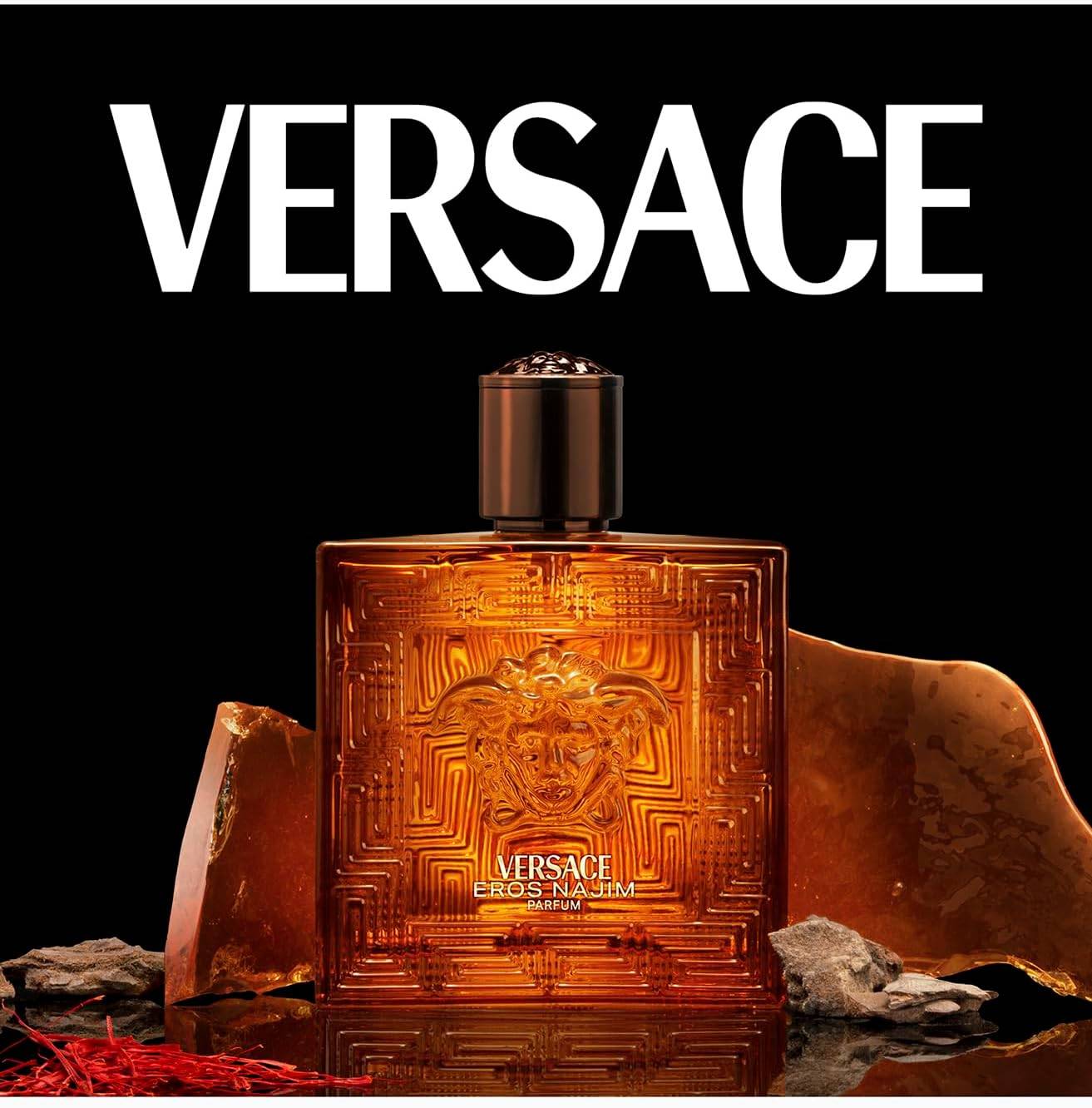 Versace Eros Najim – Parfum Spray for Men (3.4 oz) - photo 2