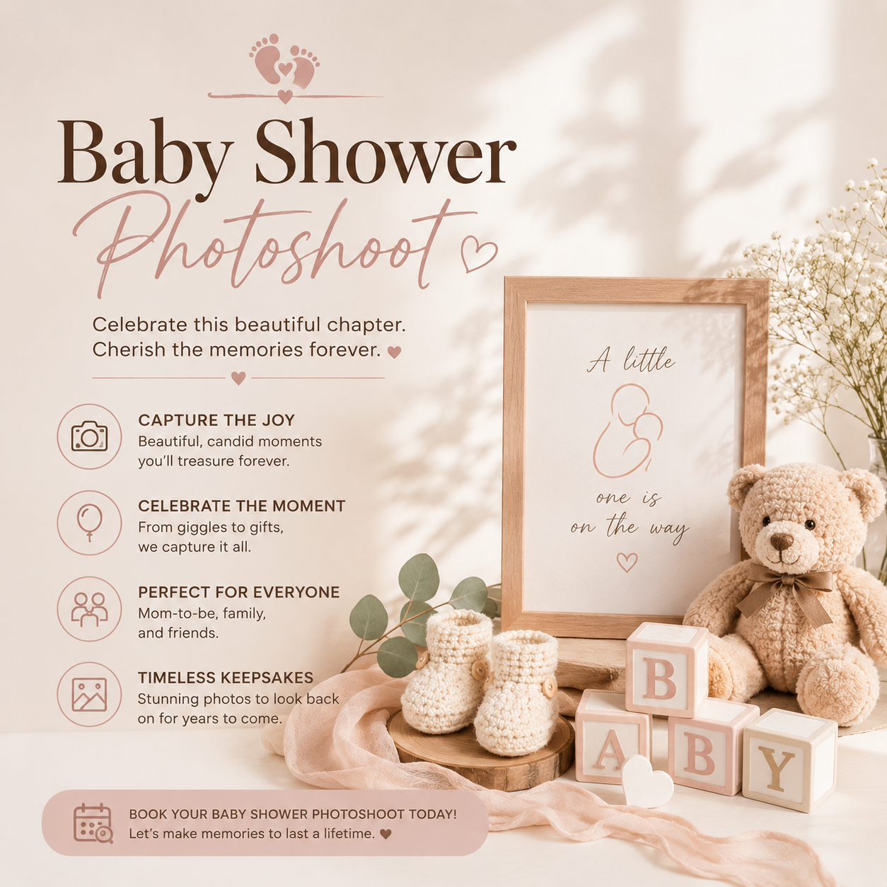 🤍 Baby Shower Photoshoots Now Booking 🤍