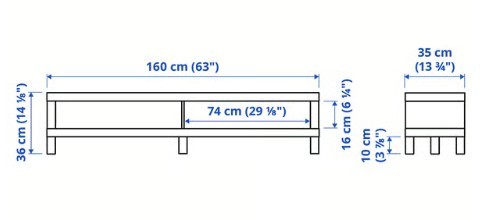 IKEA LACK TV Unit (Avail. till 6/18) - photo 4