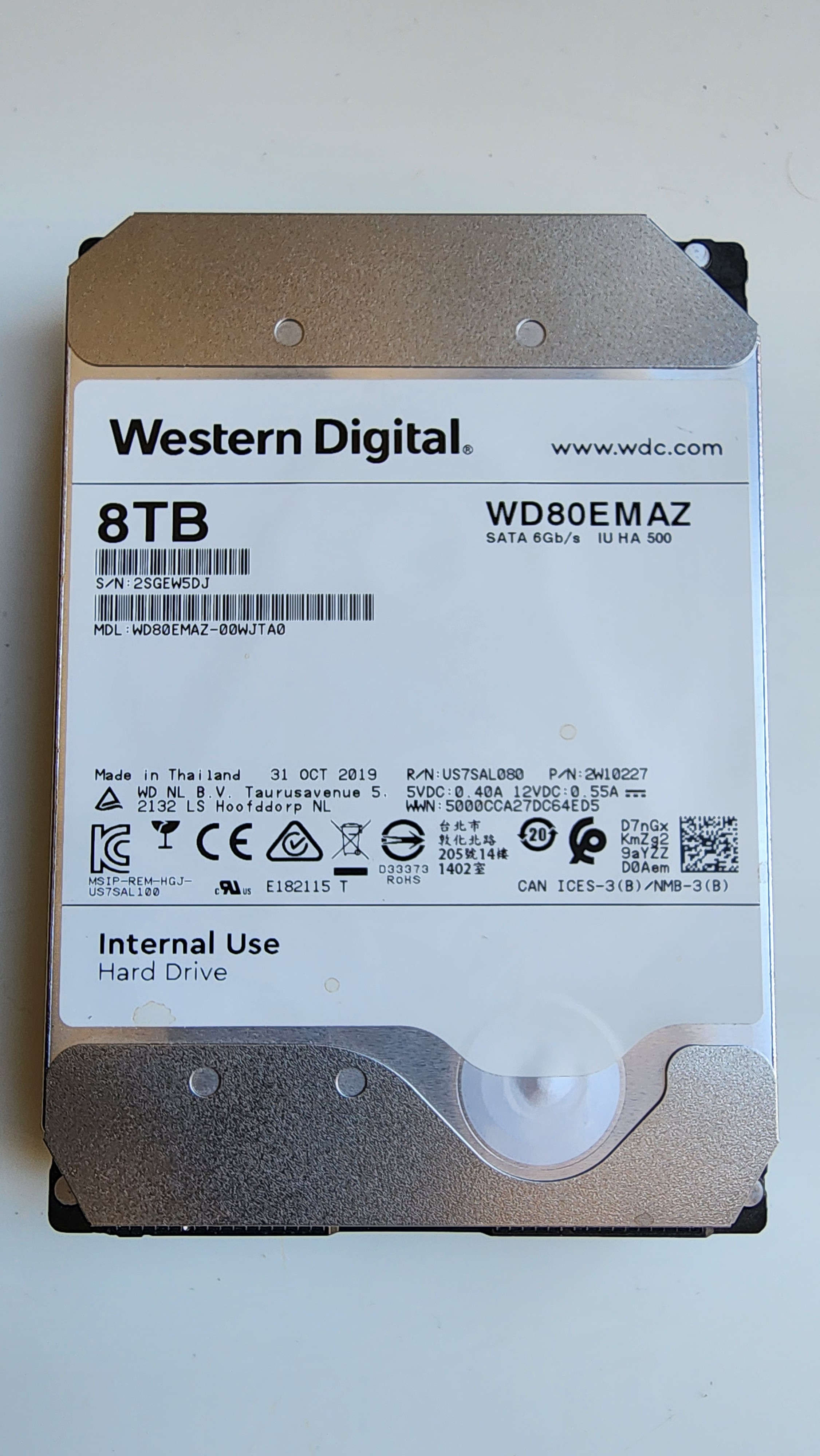 Western Digital 8TB HDD - photo 2