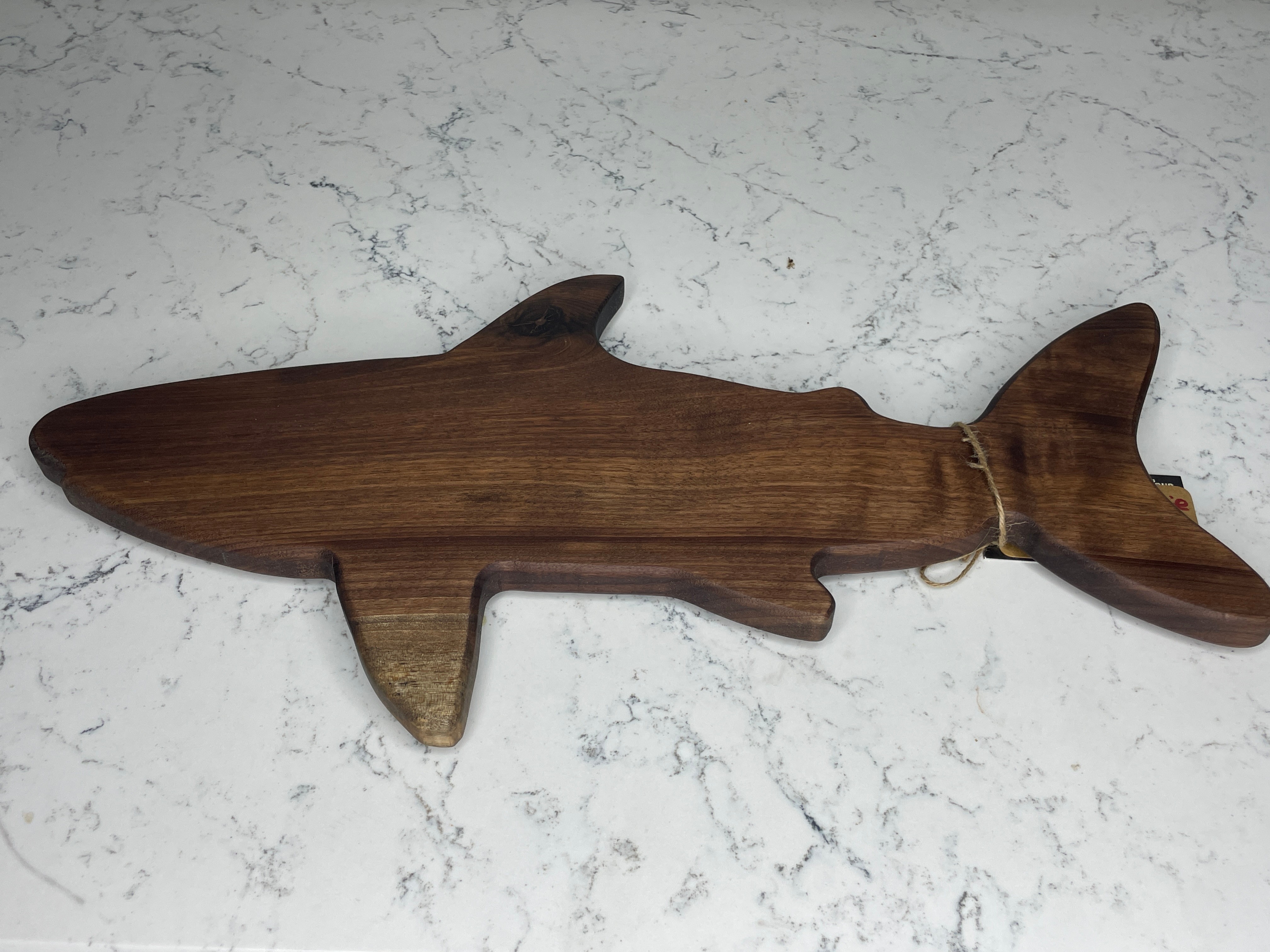 “Shark-cuterie Live Edge Black Walnut Charcuterie Board #2 - photo 2