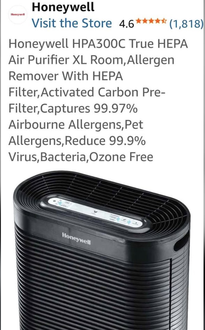 Honeywell HPA300 Air Purifier - photo 3