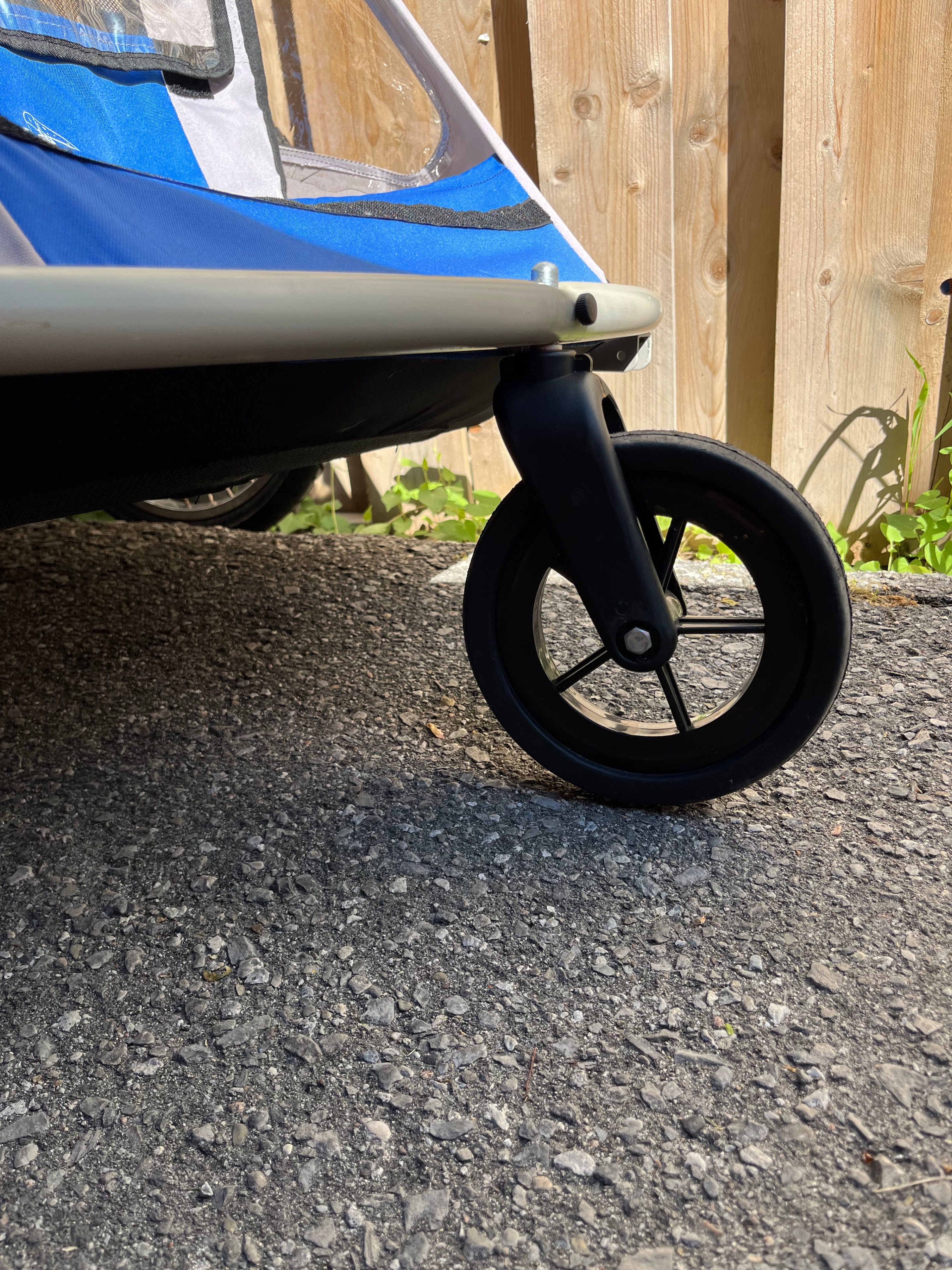 Shuttle Blue 2-in-1 Child Bike Trailer & Stroller - photo 4