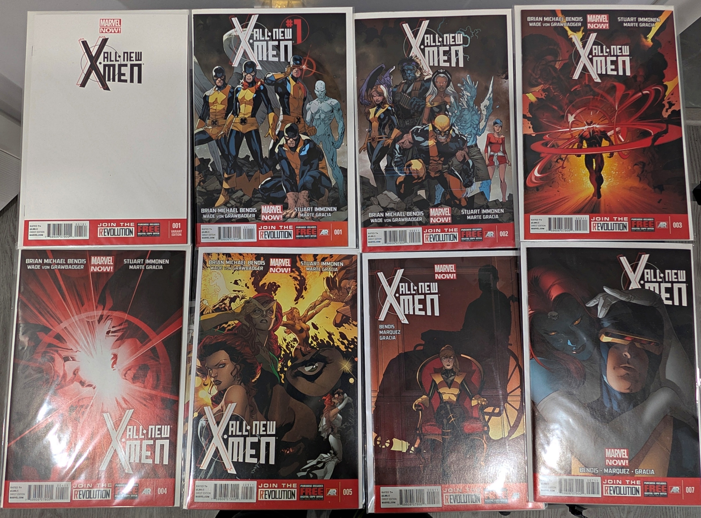 X-Men (All-New) series 001-010