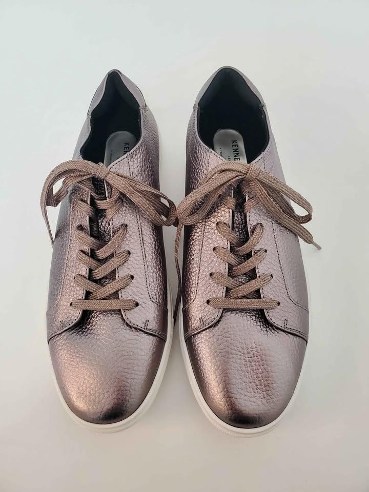 Kenneth Cole Men's Kam Leather Lace Up Sneakers