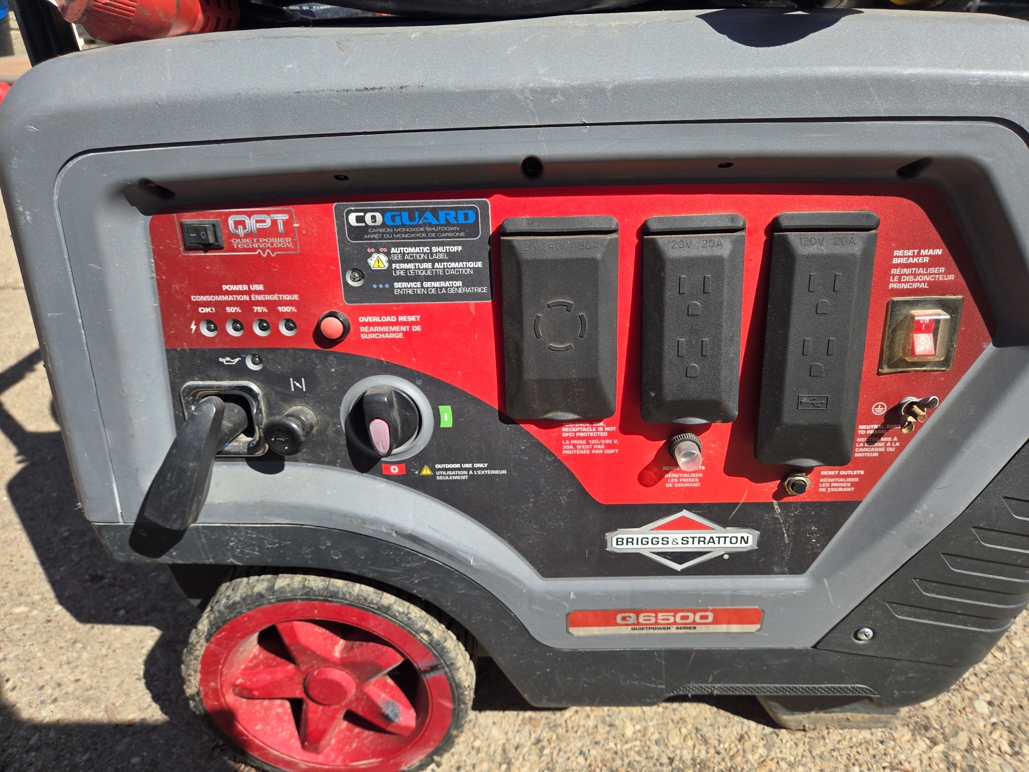 Briggs & Stratton Q6500 Generator