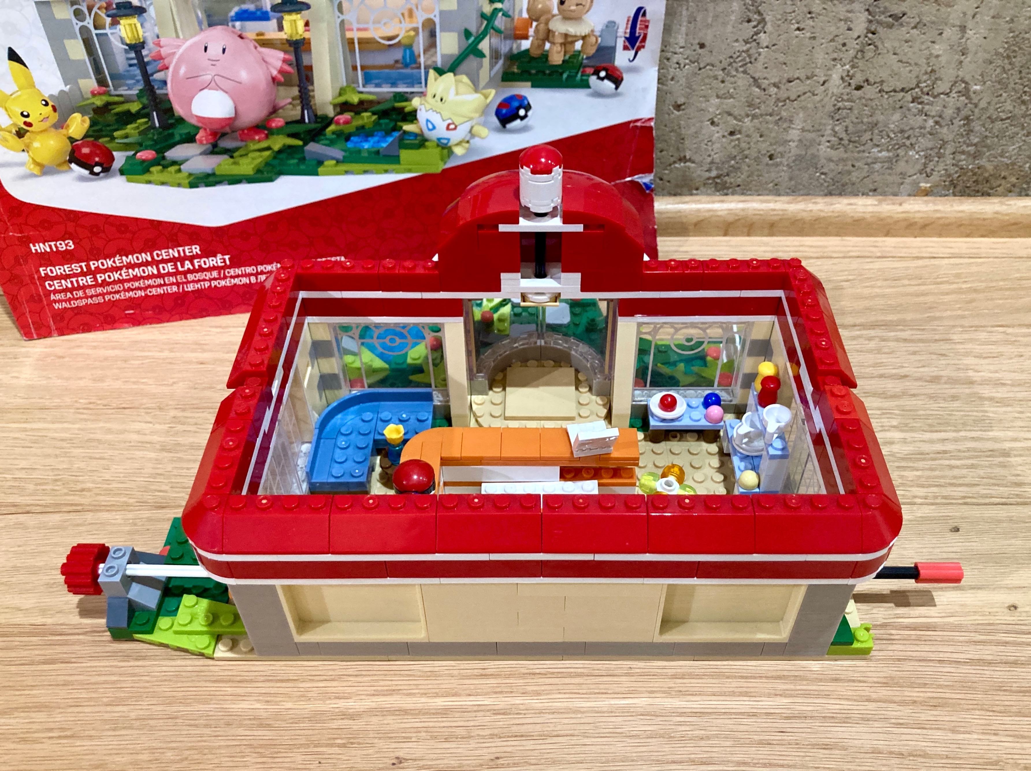 MEGA Forest Pokemon Center HNT93 Building Block Mattel Like Lego - photo 5