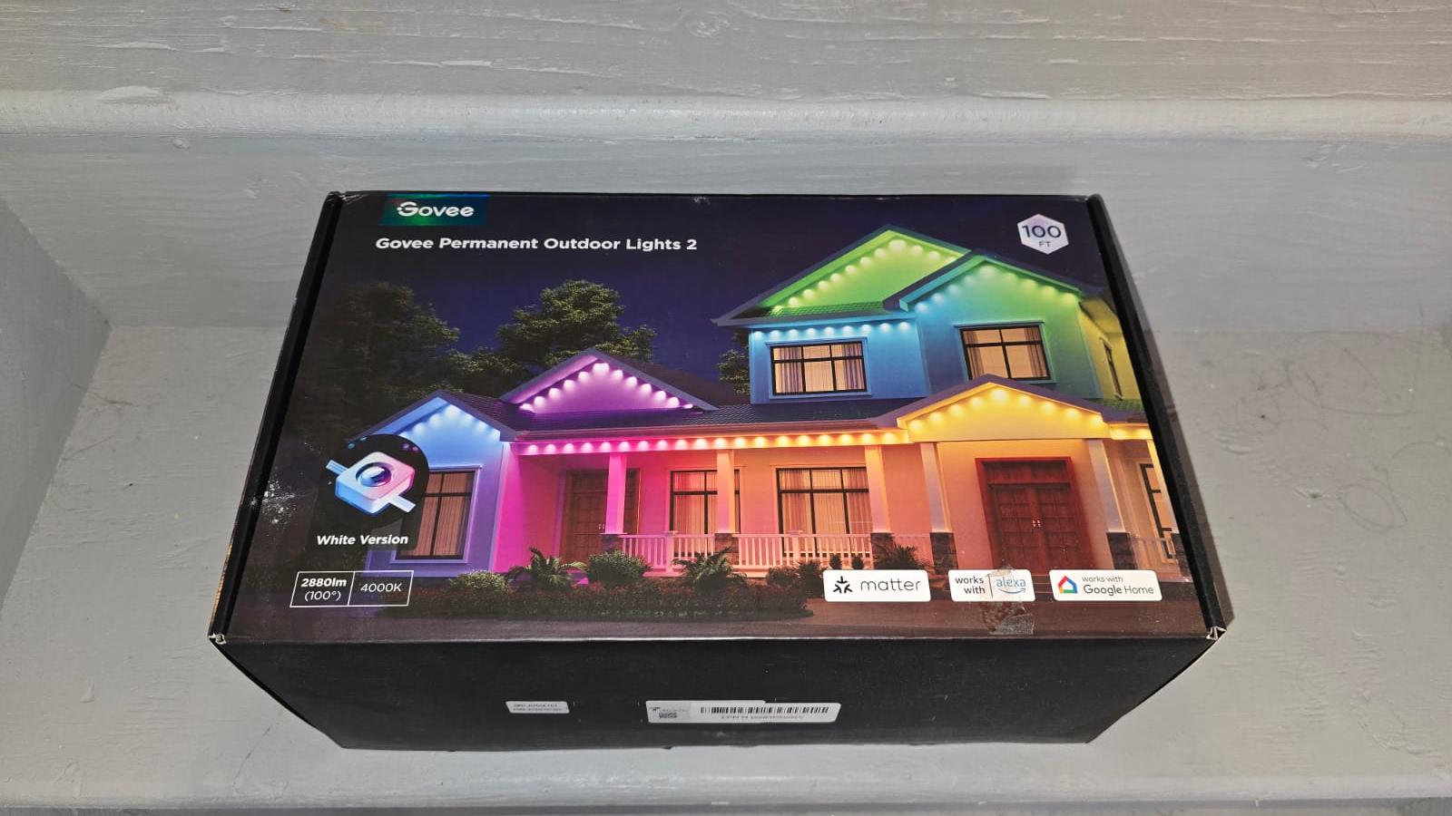 Govee Permanent Outdoor Lights 2 (100ft) – Brand New Open Box