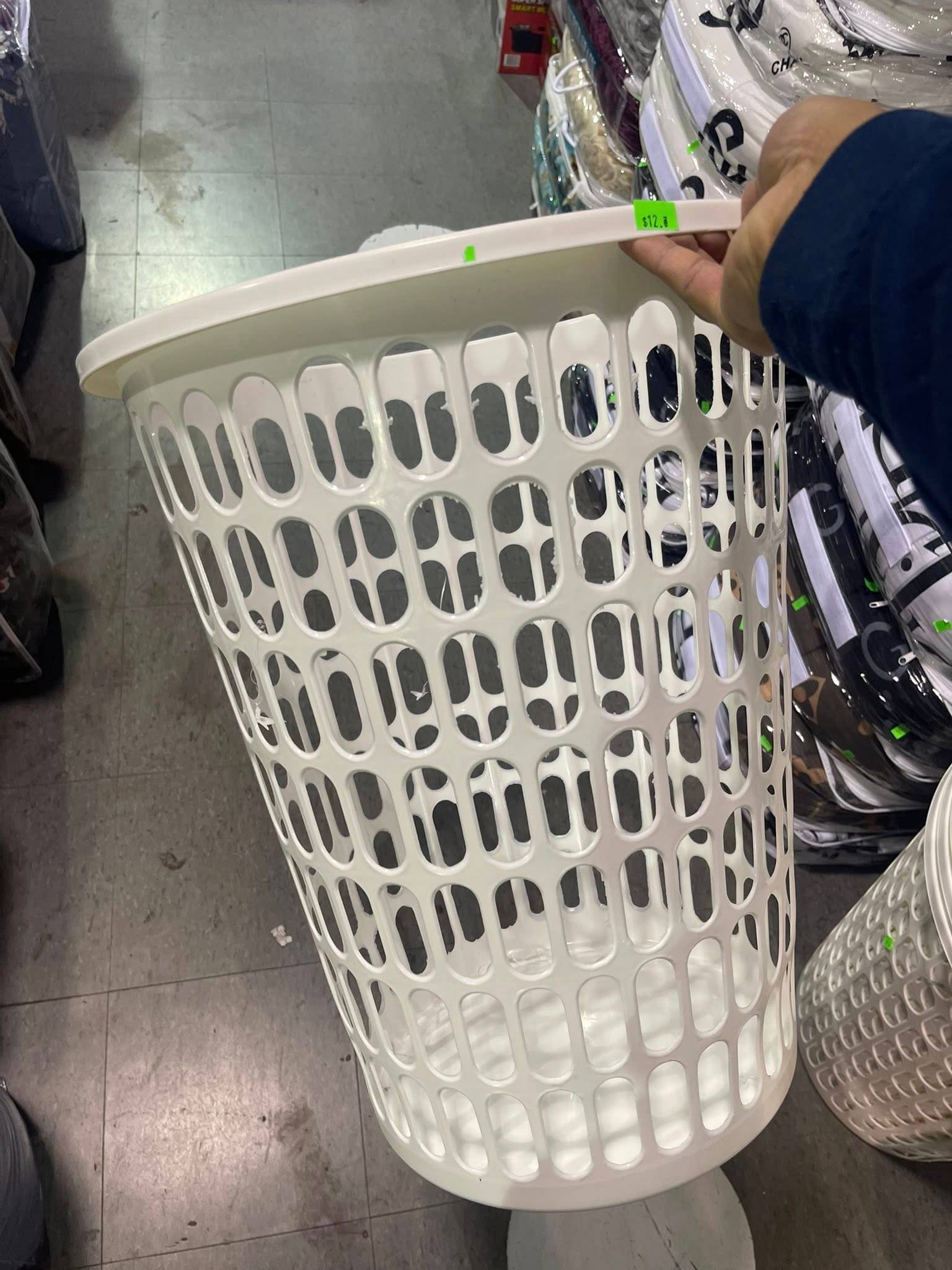 Homeware Laundry Basket with Lid - photo 5