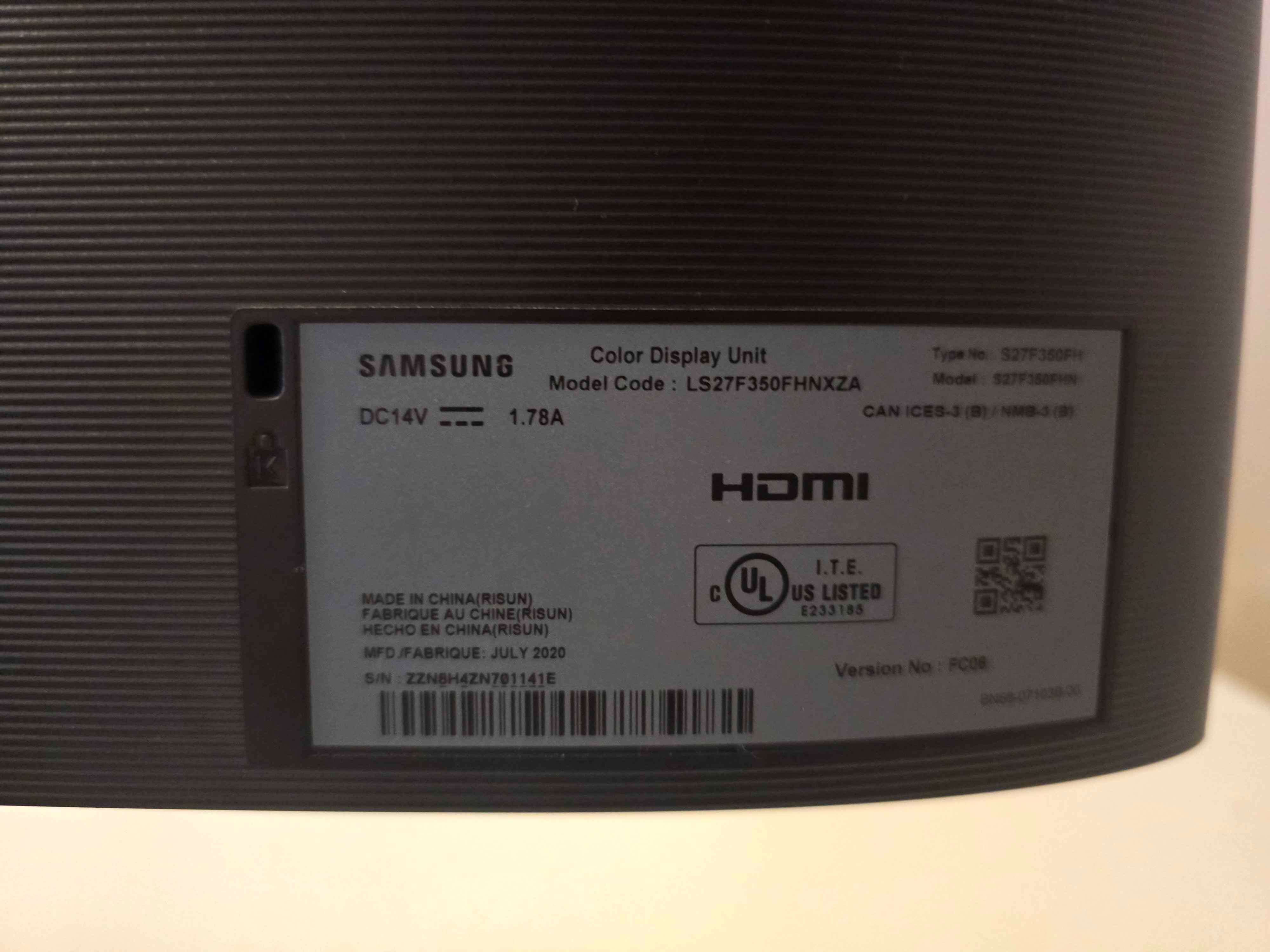 Samsung 27inch fhd Monitor - photo 3