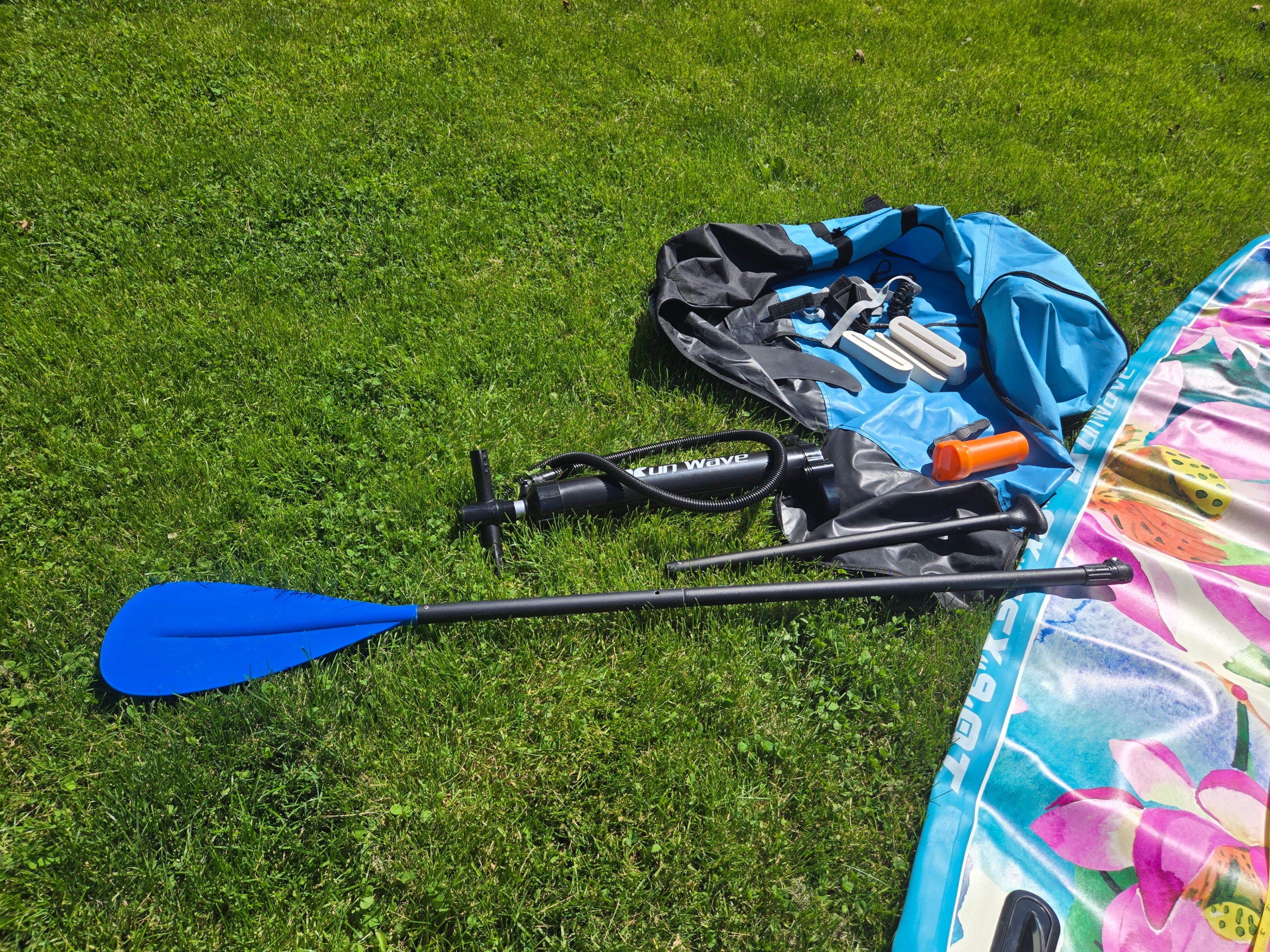 Runwave Lotus Flower Inflatable Stand Up Paddle Board - photo 5