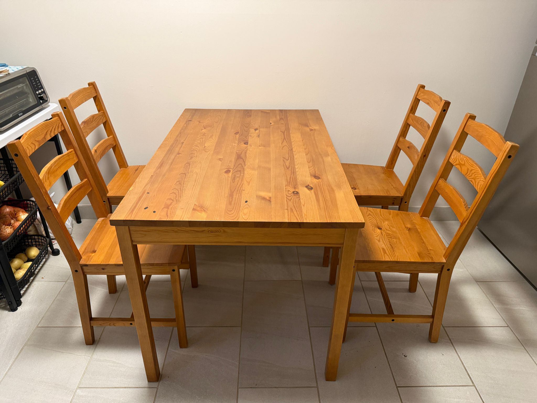 Ikea Dining set of table + 4 chairs. Pick up only!