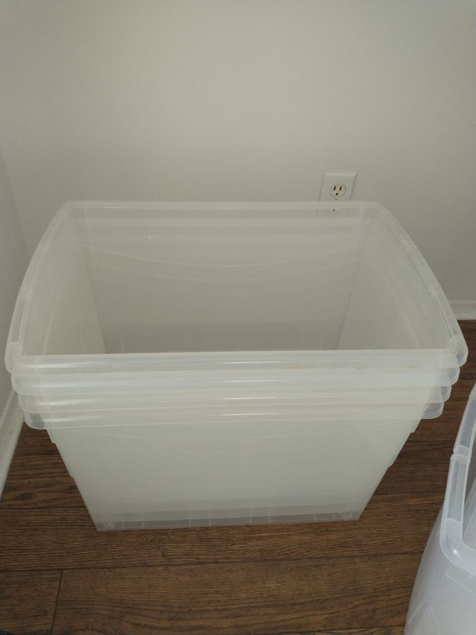 Large Plastic Bins with Wheels ($5 each) - photo 5
