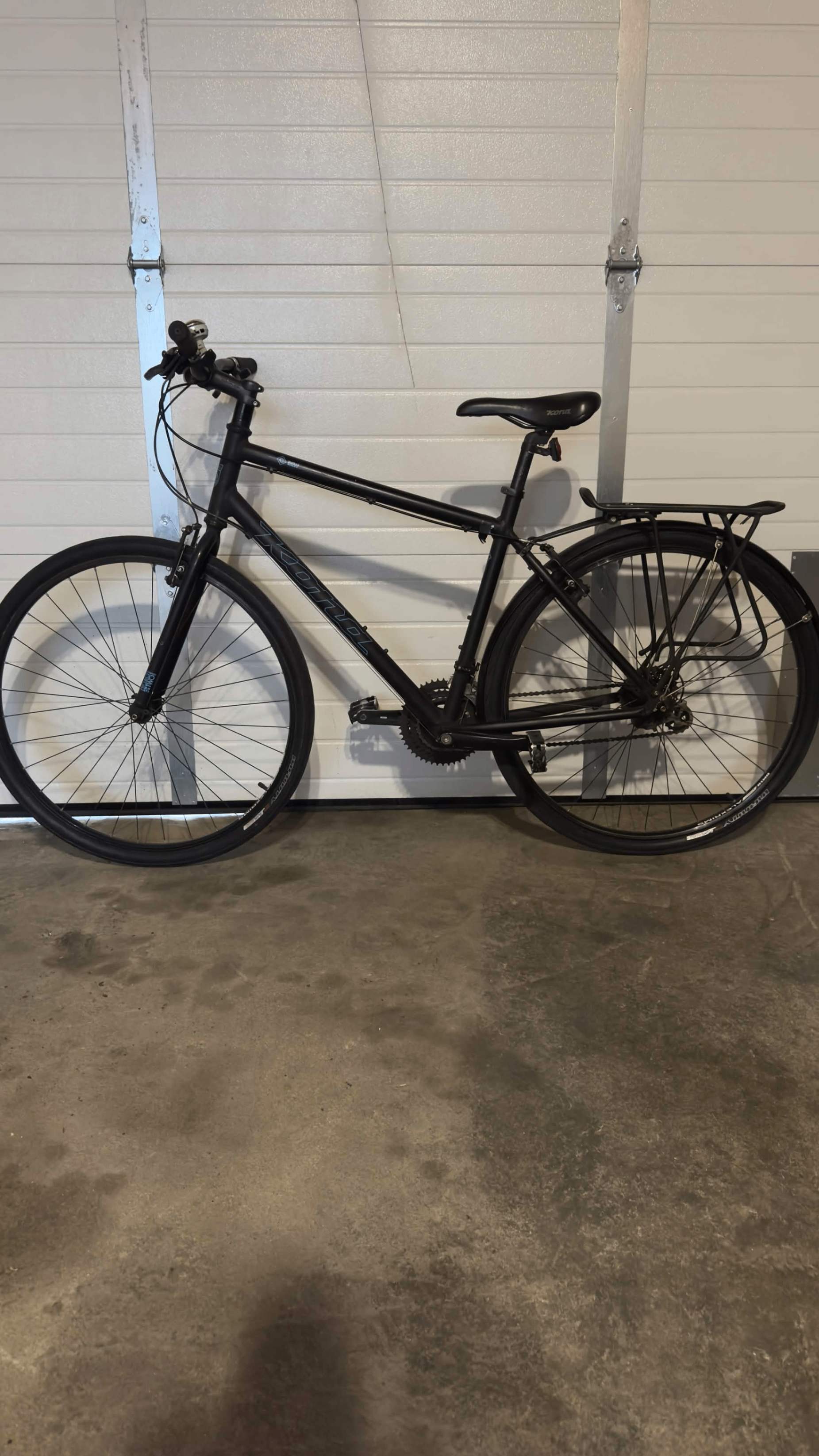 Kona Dew Hybrid Bike - Used Like New + Helmet