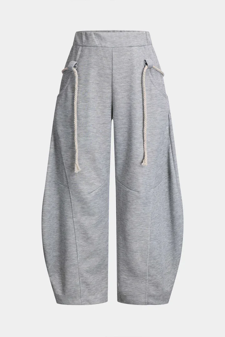 Micas Drawstring Wide Leg Trouser