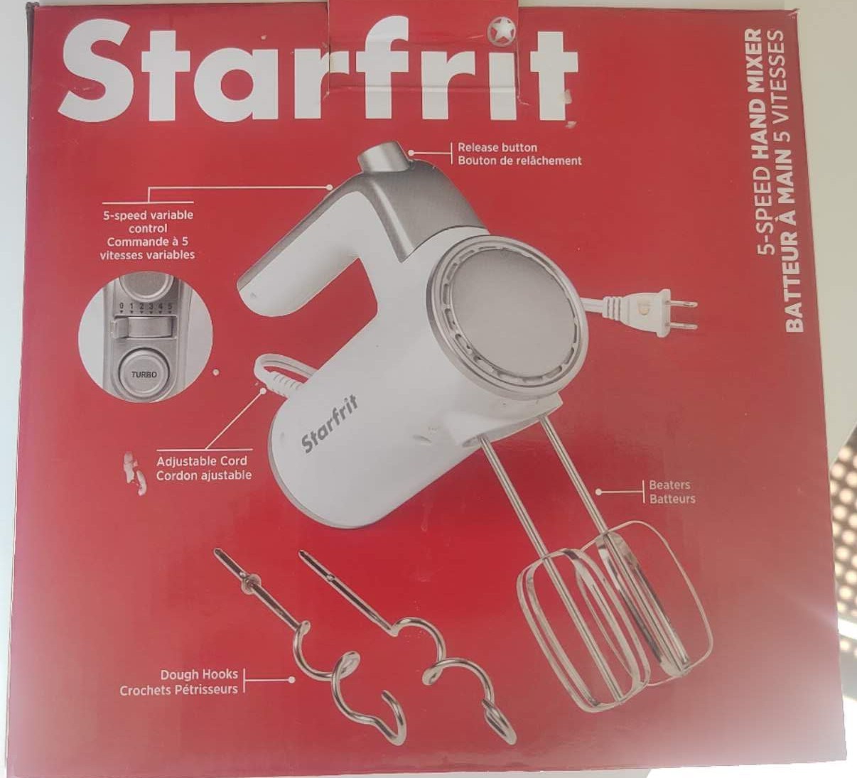 starfrit 5-speed hand mix