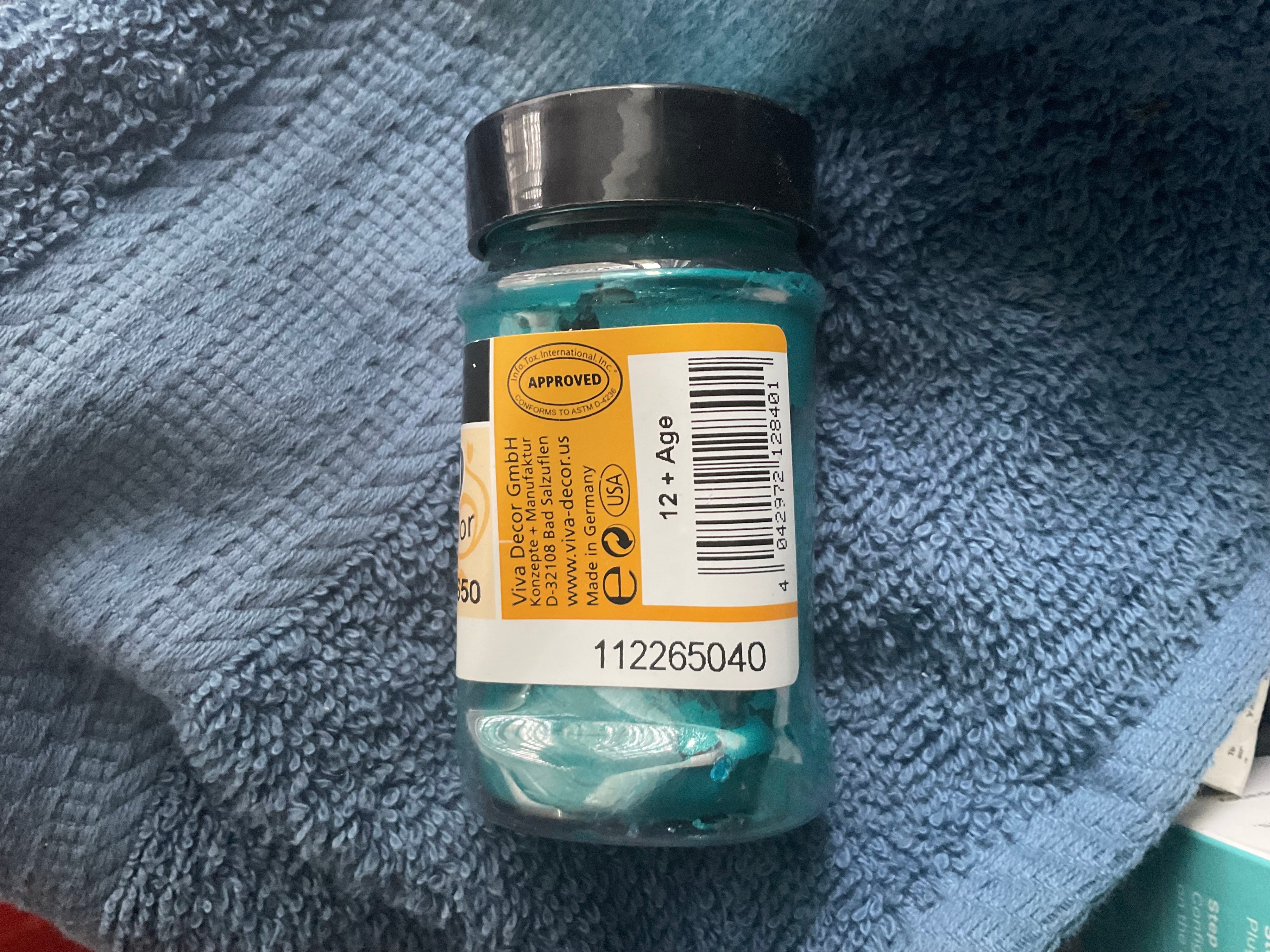 Viva Decor Croco Crackling Color - Turquoise (650) - photo 4