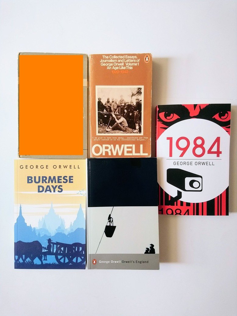 George Orwell books!!