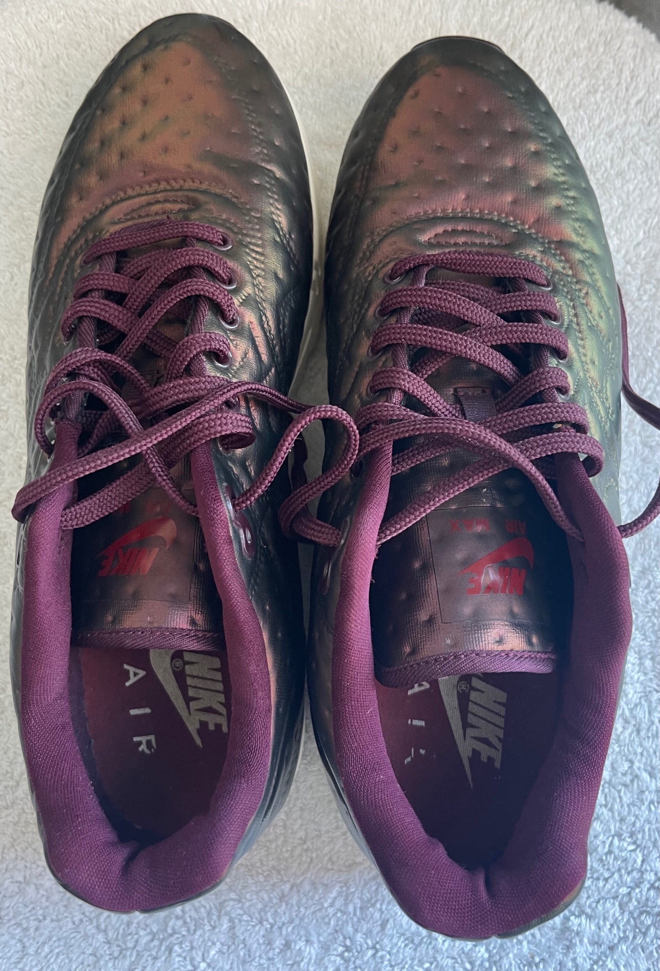 Rare Nike Air Max 1 Ultra Premium Jacquard (W 10 / M 8.5) - photo 2