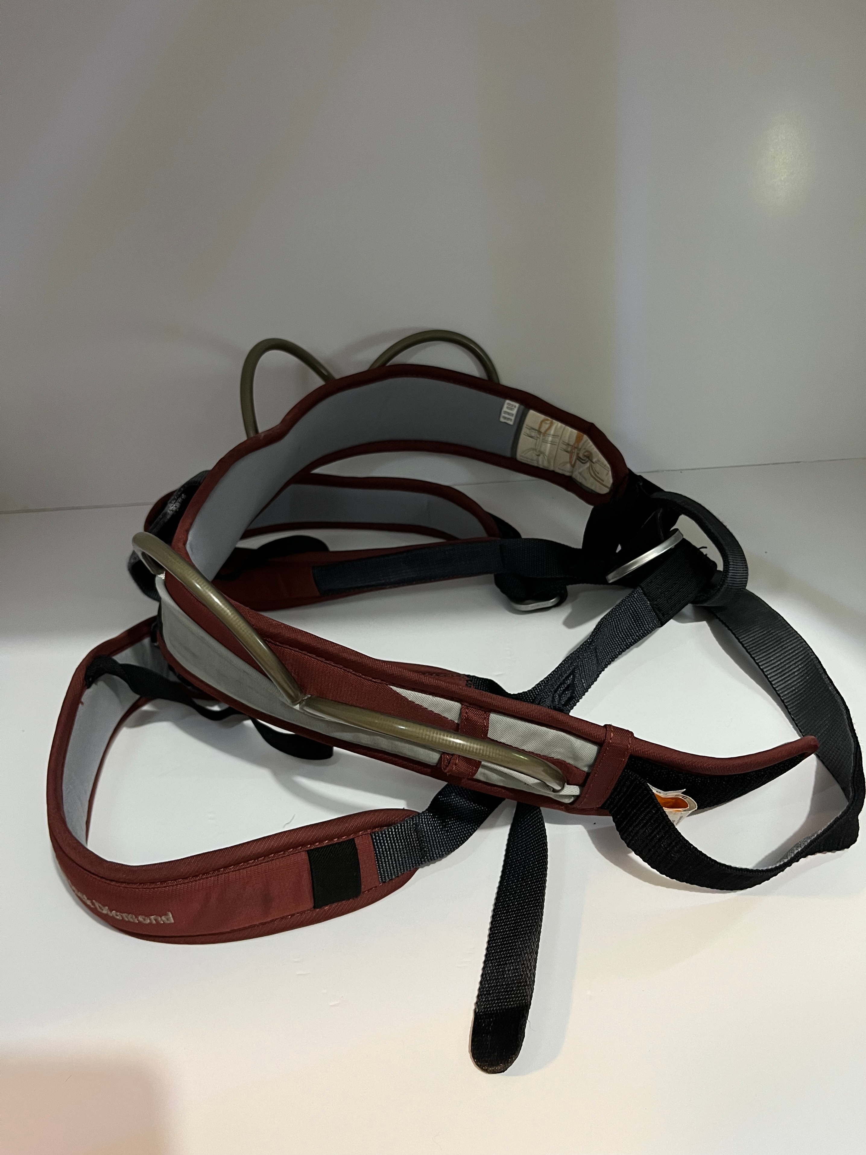 Black Diamond Momentum Women's Climbing Harness – XL – Maroon - photo 5