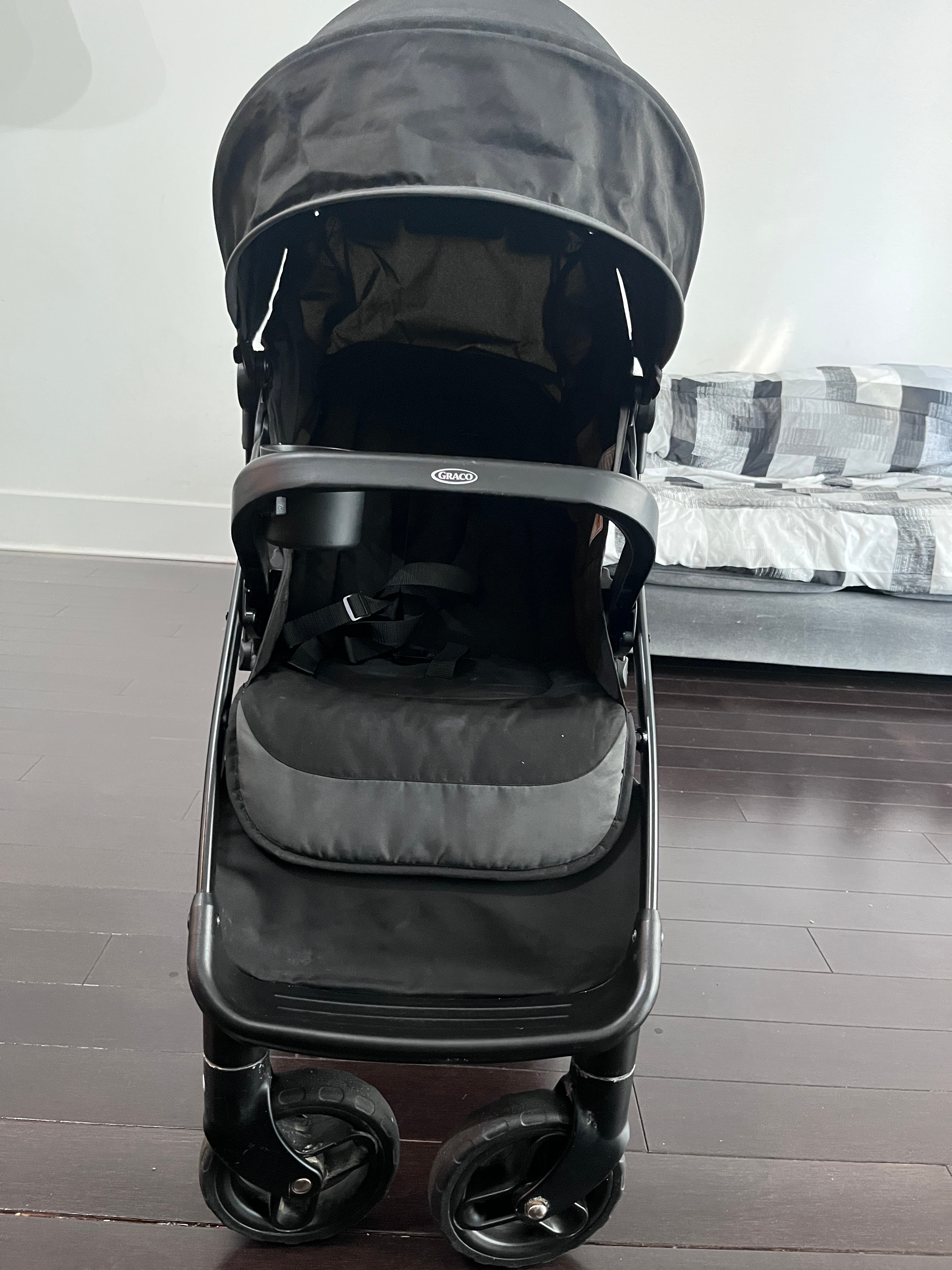 Baby Stroller – Graco NimbleLite Gotham – $100 - photo 3