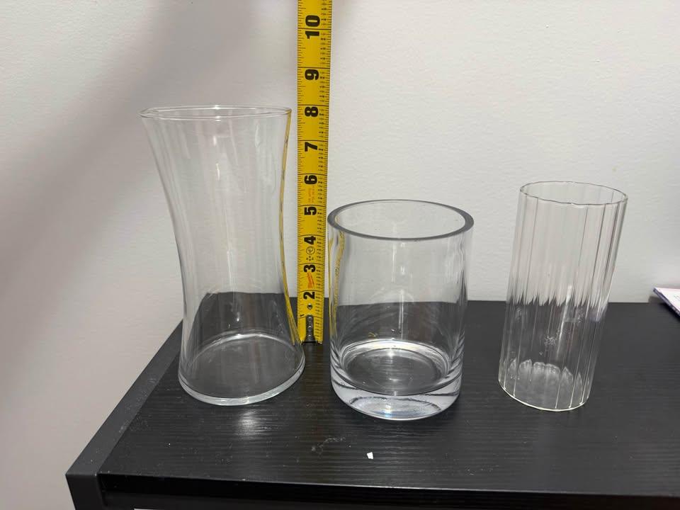 Glass Floral Vases