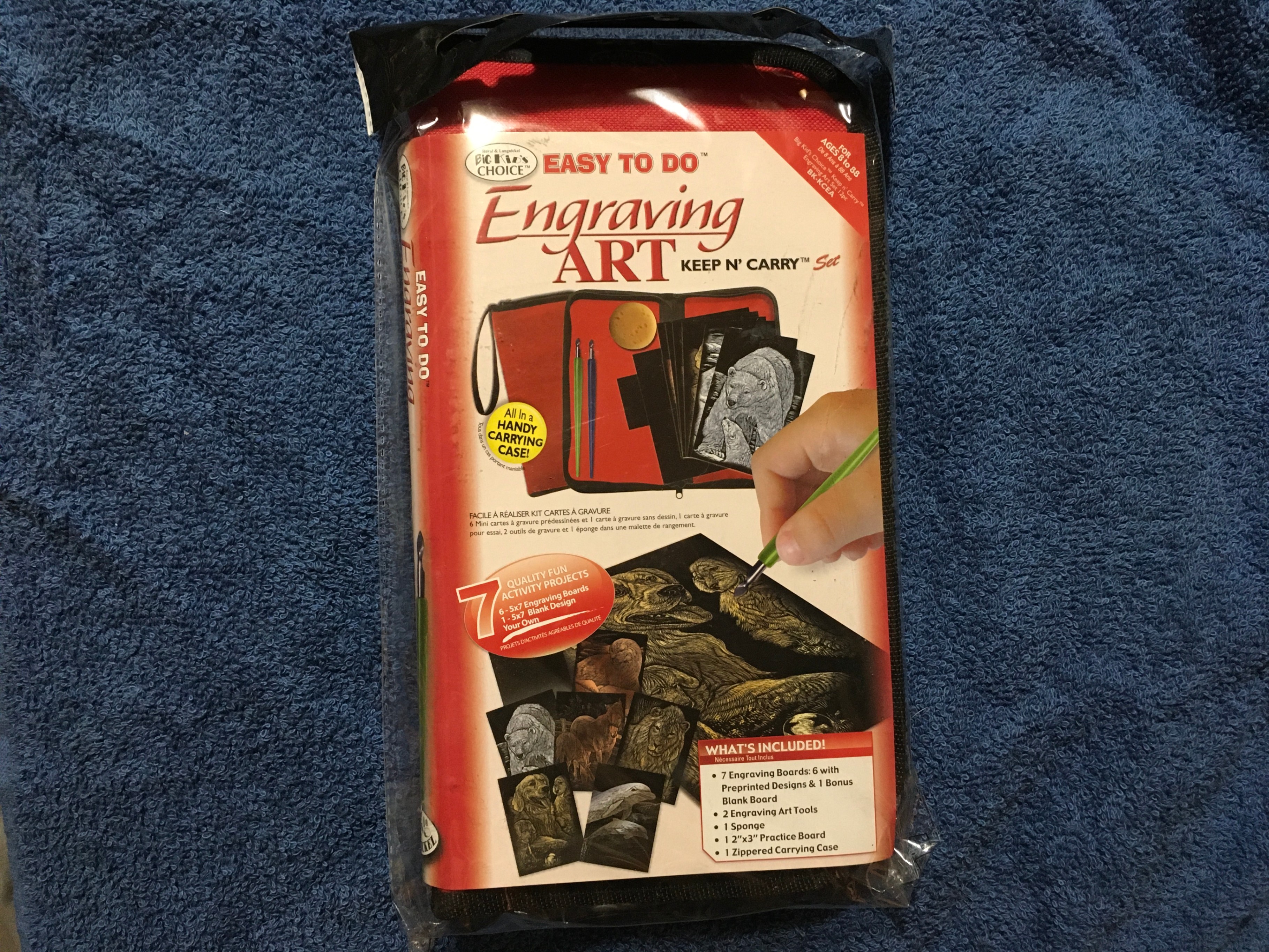 Perler's Choice Easy to Do Engraving Art Keep 'N' Carry Set