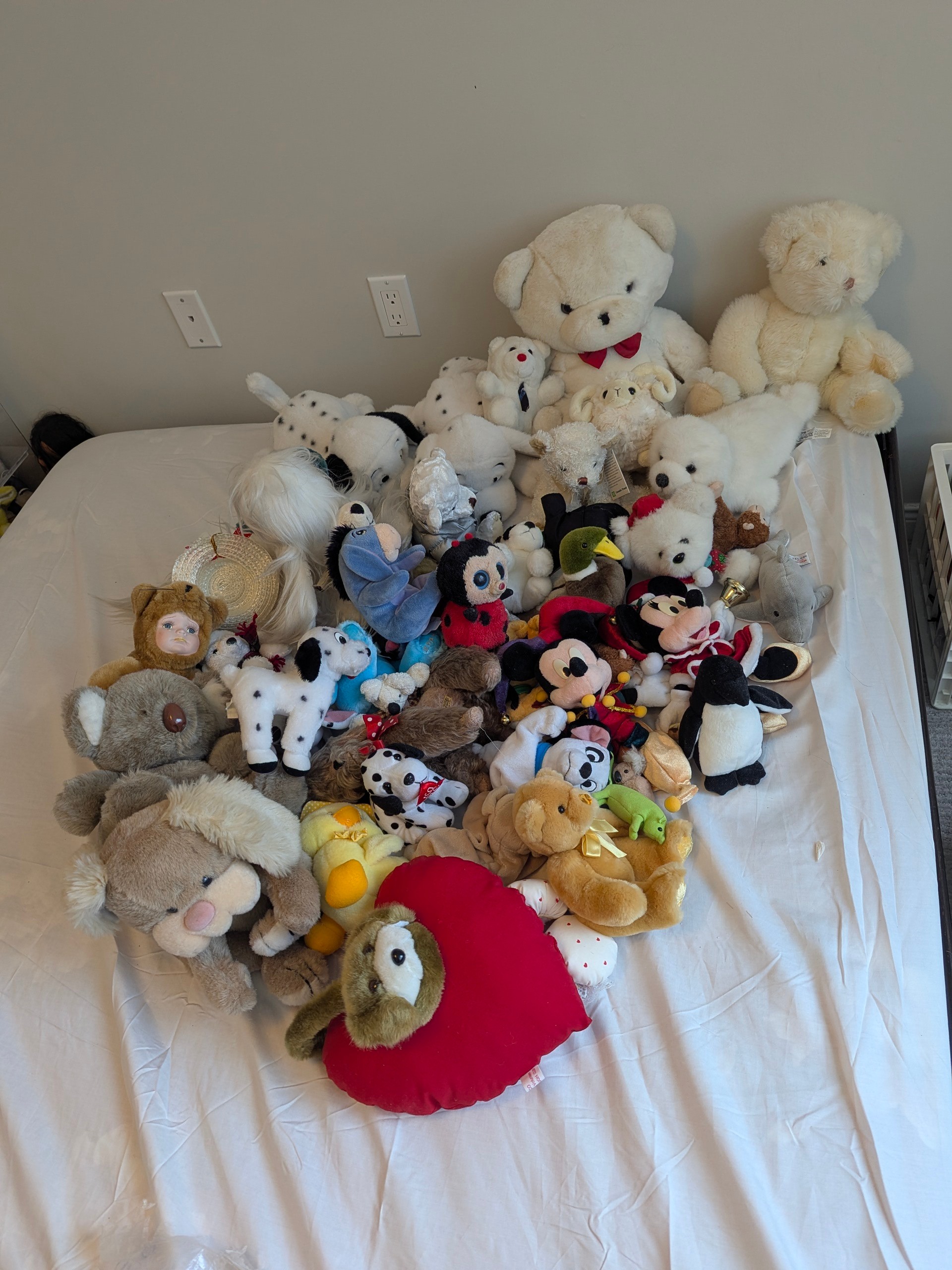 Assorted Plush Toys - Disney Characters, Teddy Bears & Animals