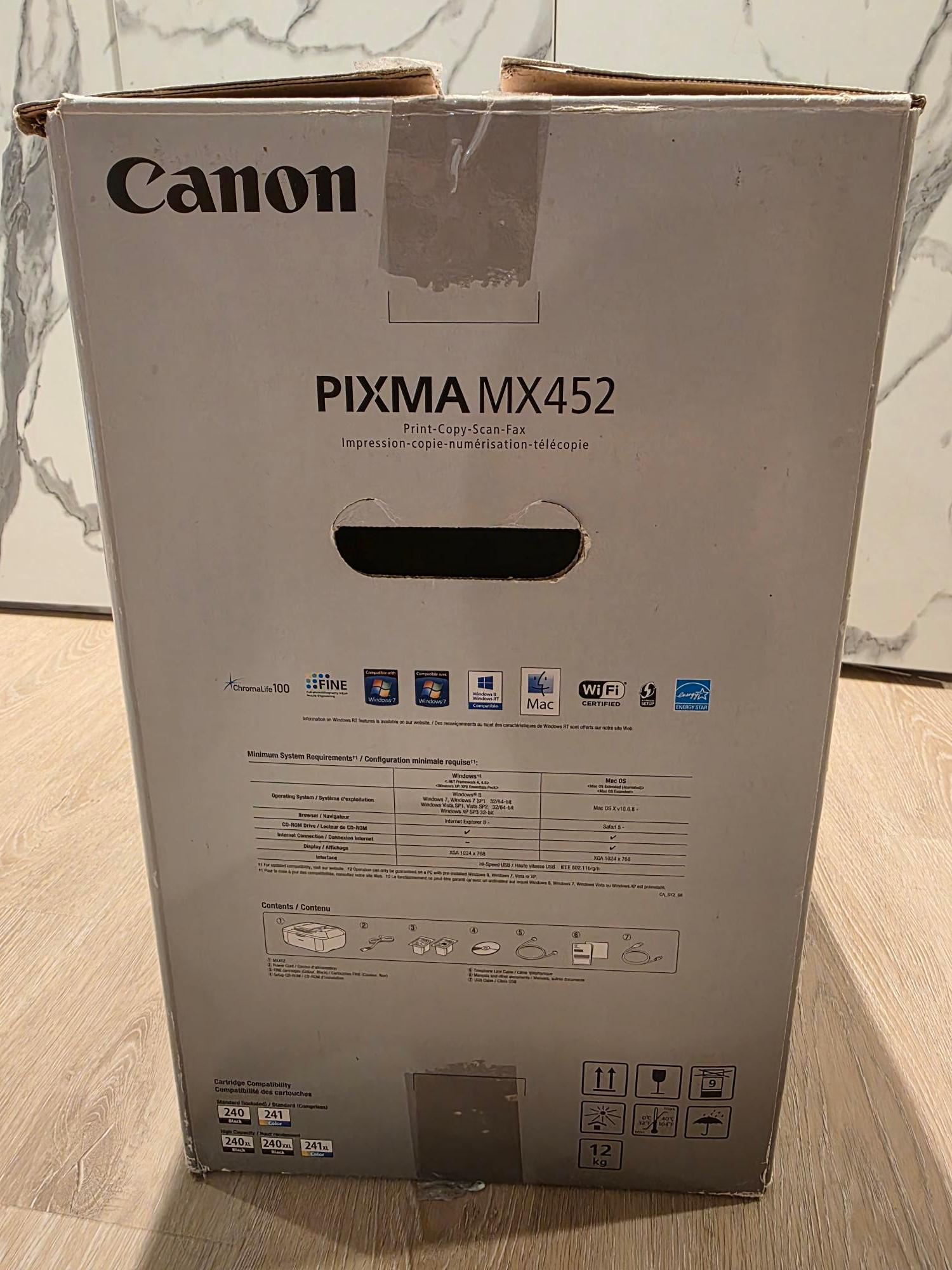 Canon PIXMA MX452 All-in-One Printer - photo 5