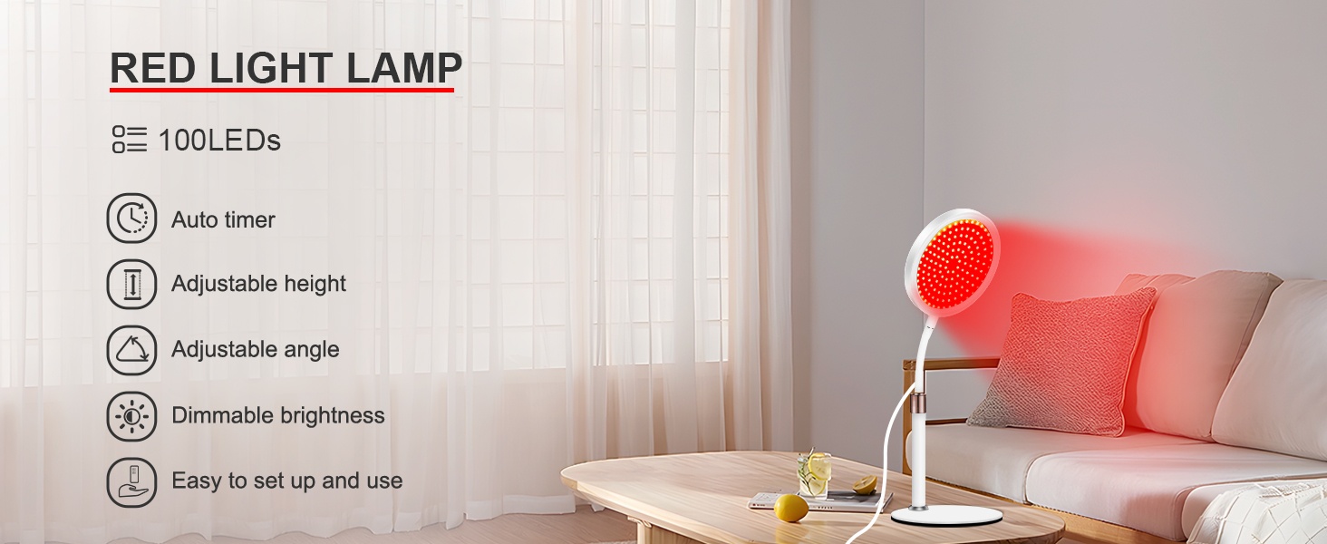 Red Light Therapy Lamp - photo 3