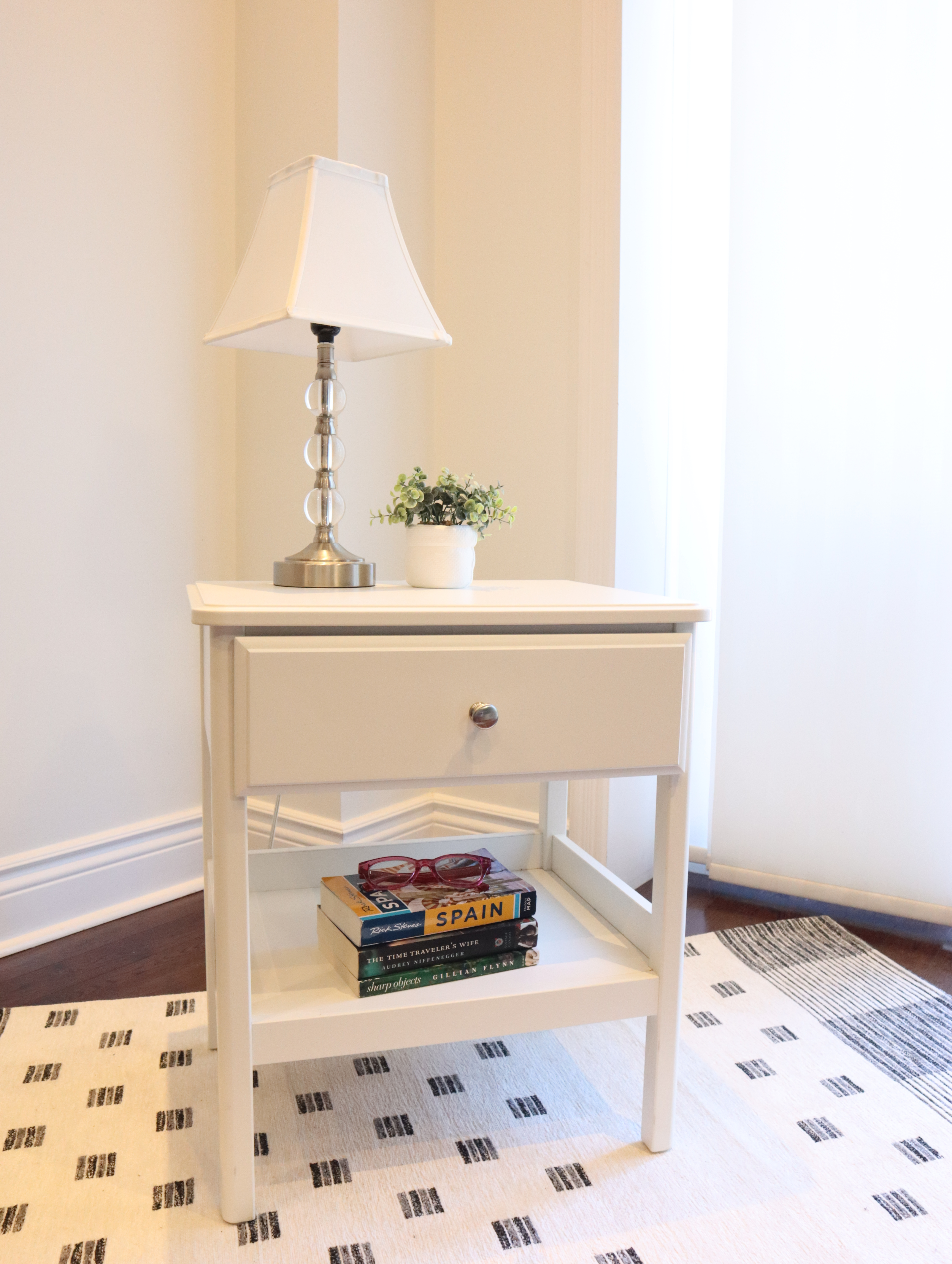 IKEA White Night Table