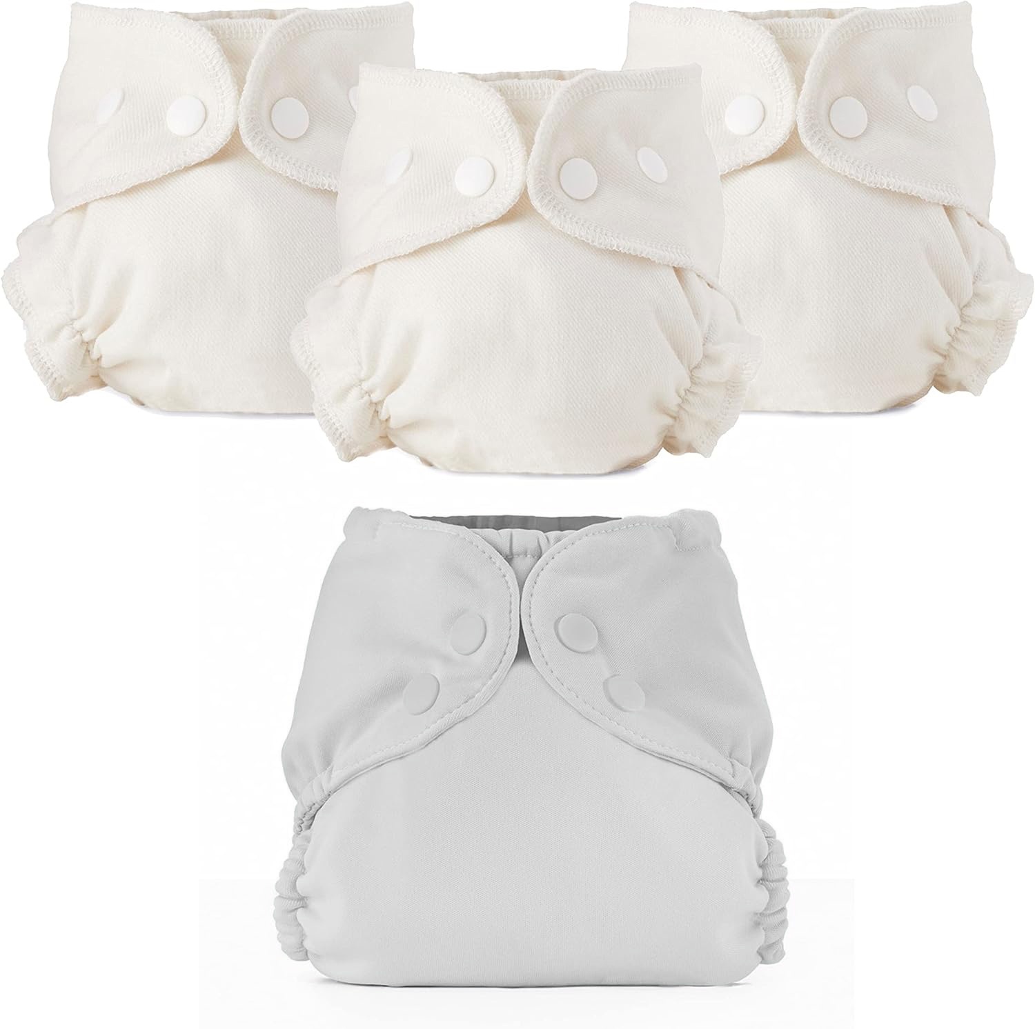 Esembly Organic Cotton Cloth Diaper Bundle Set - Size 2
