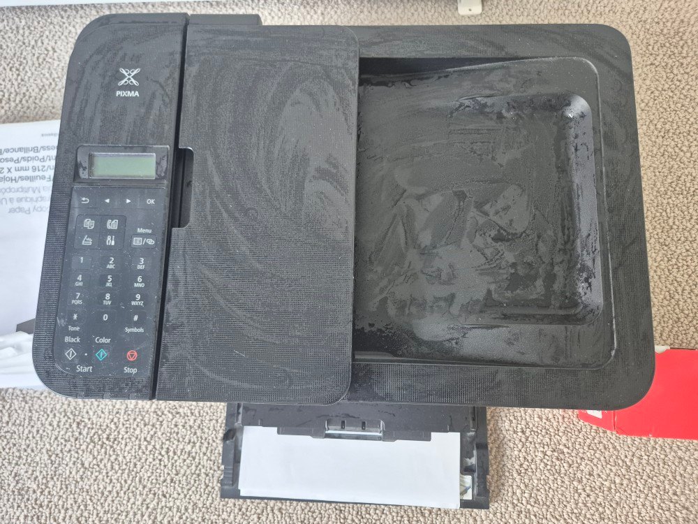 Canon PIXMA TR4520 Wireless Printer + NEW XL Ink Set + Paper - photo 3